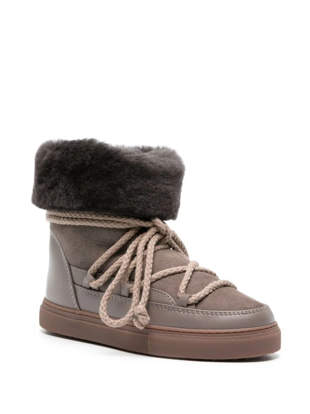 Stivaletti allacciati Classic High in beige - donna