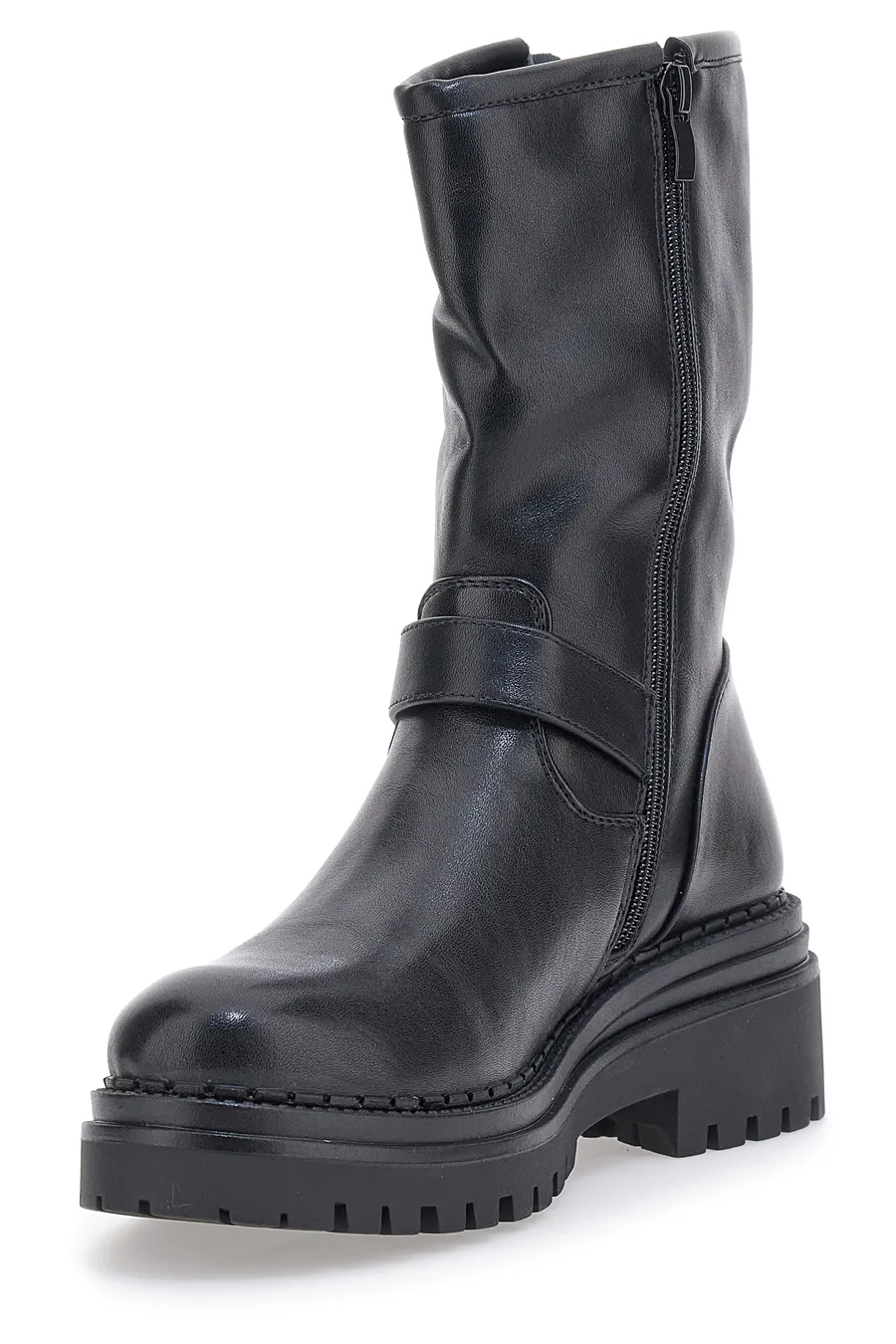 Stivaletti Biker Neri Rock' N Doll 2607015