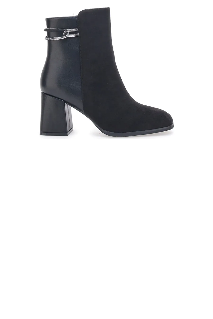 Stivaletti con Tacco Neri First Lady 361