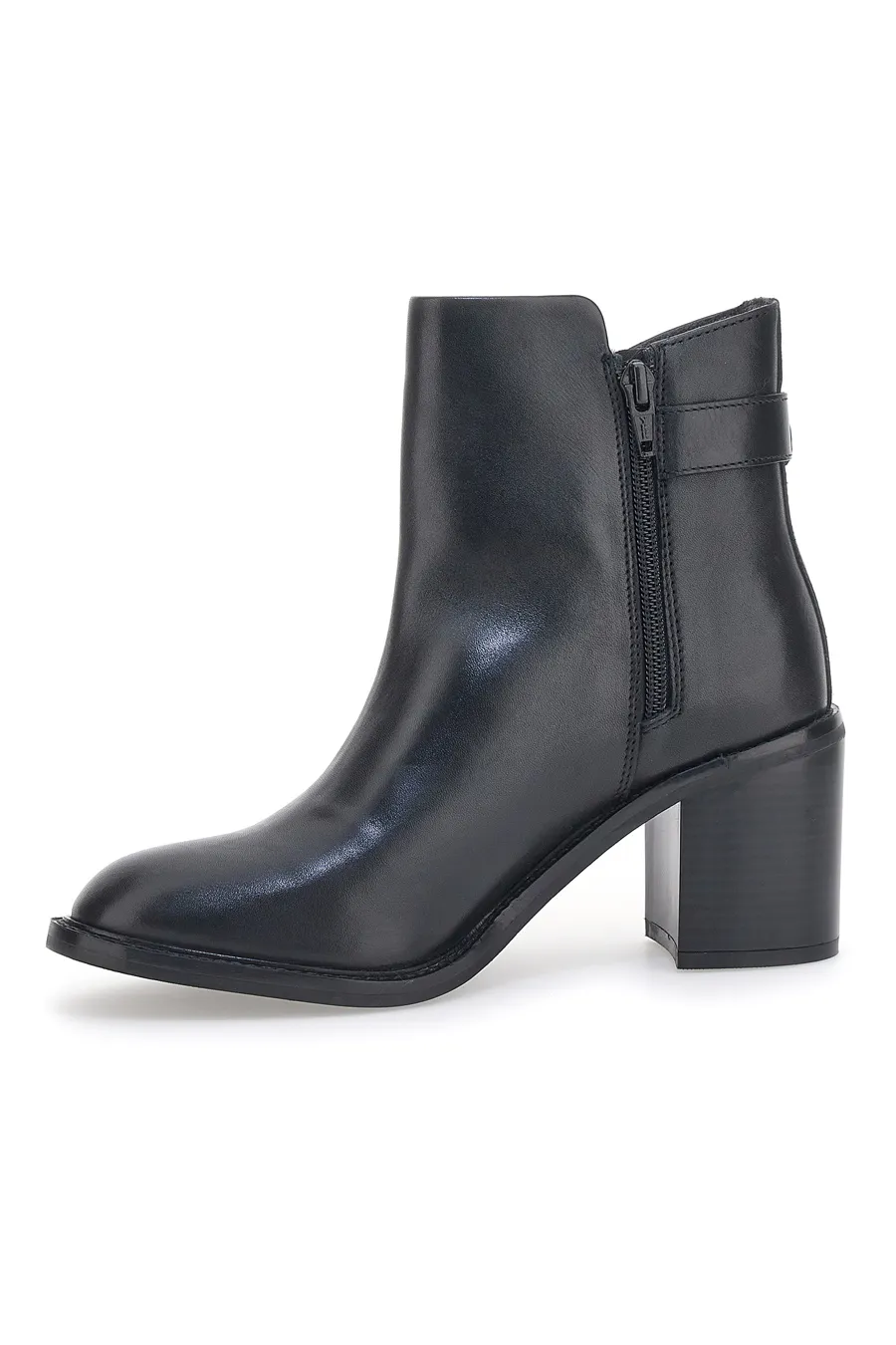 Stivaletti Neri Con Tacco Pittarello Rock 6743