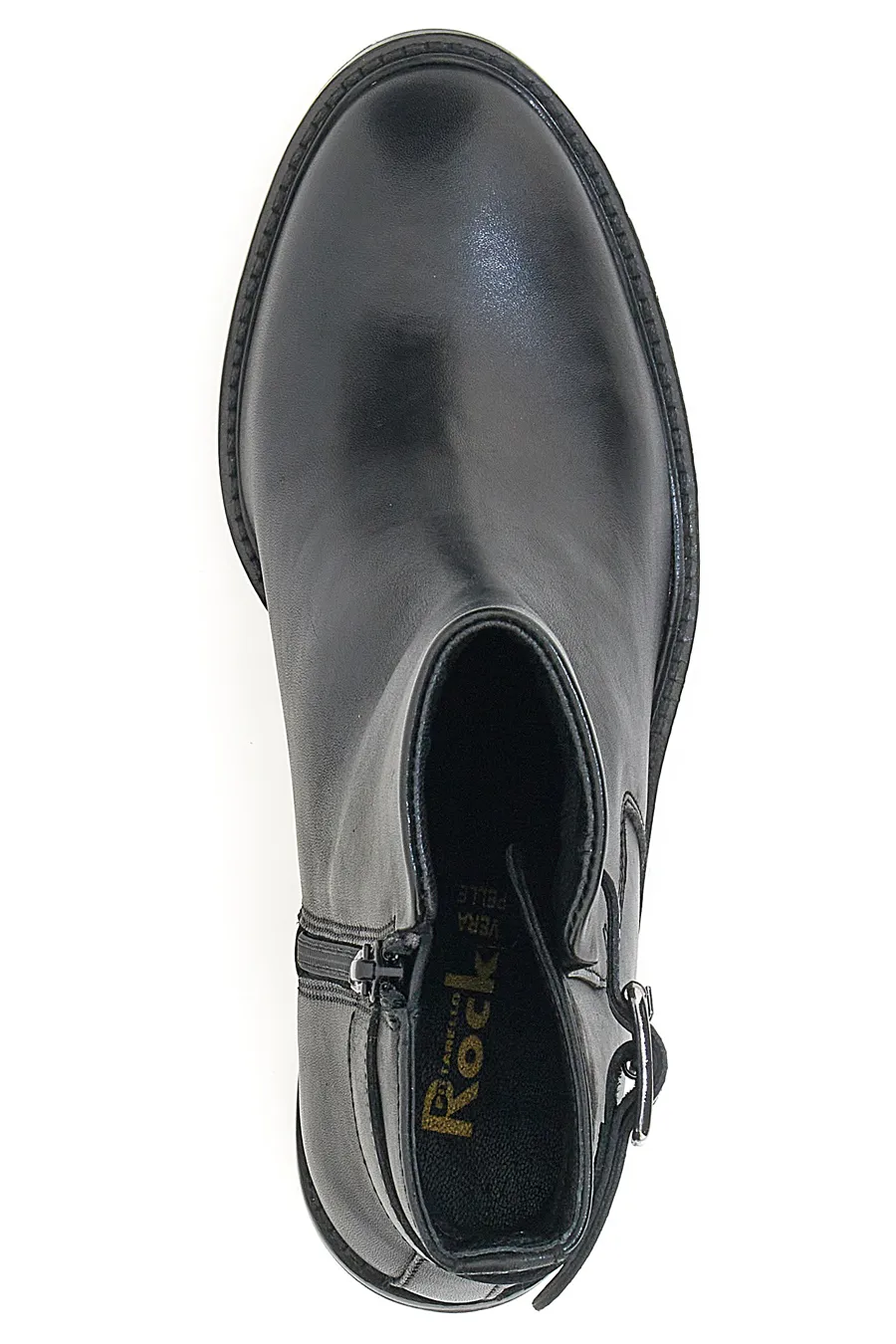 Stivaletti Neri Con Tacco Pittarello Rock 6743
