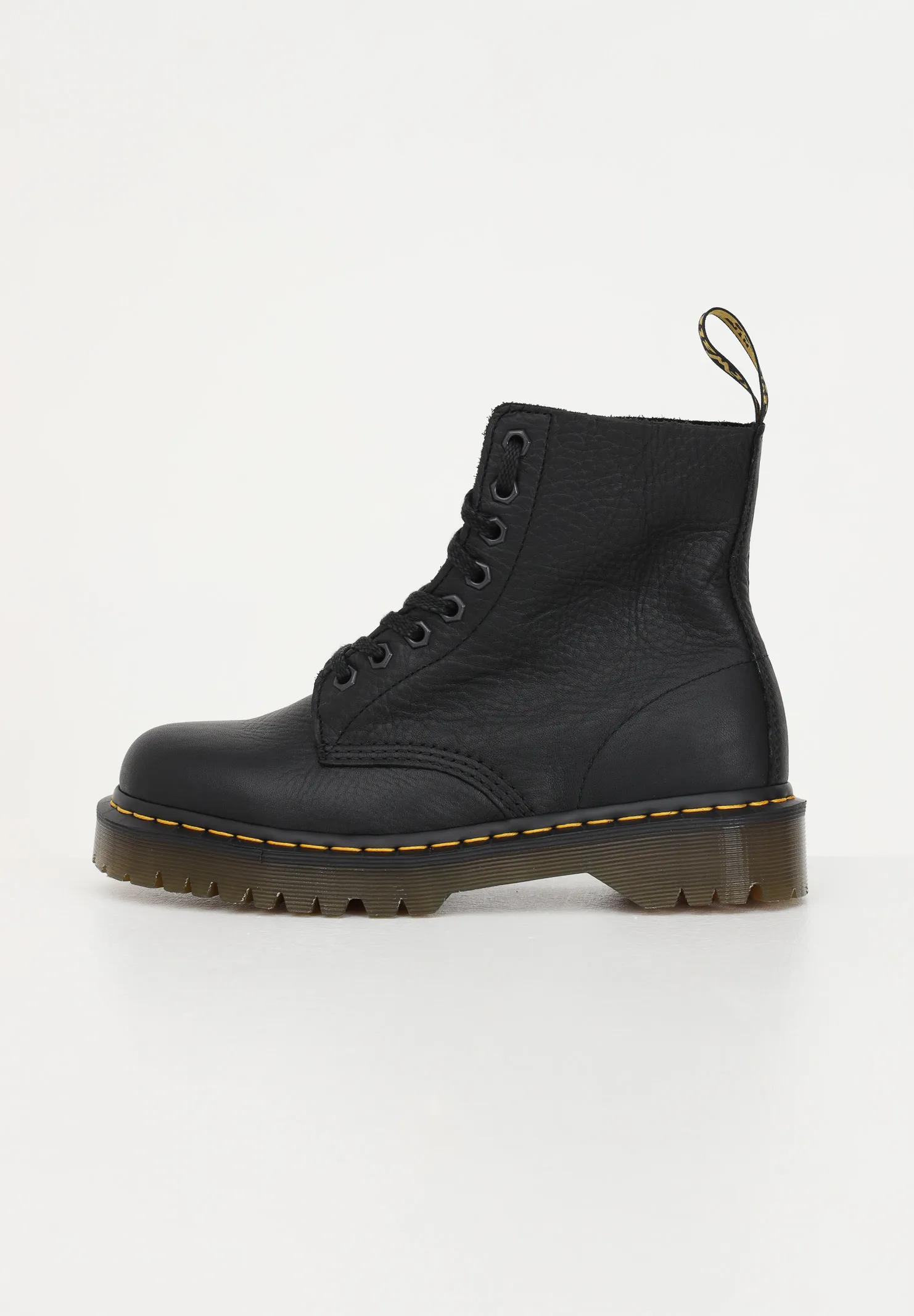 Stivaletti neri da uomo 1460 BEX SMOOTH