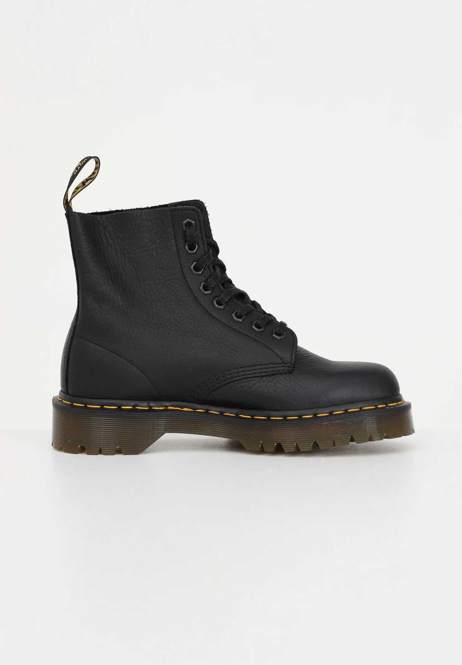 Stivaletti neri da uomo 1460 BEX SMOOTH