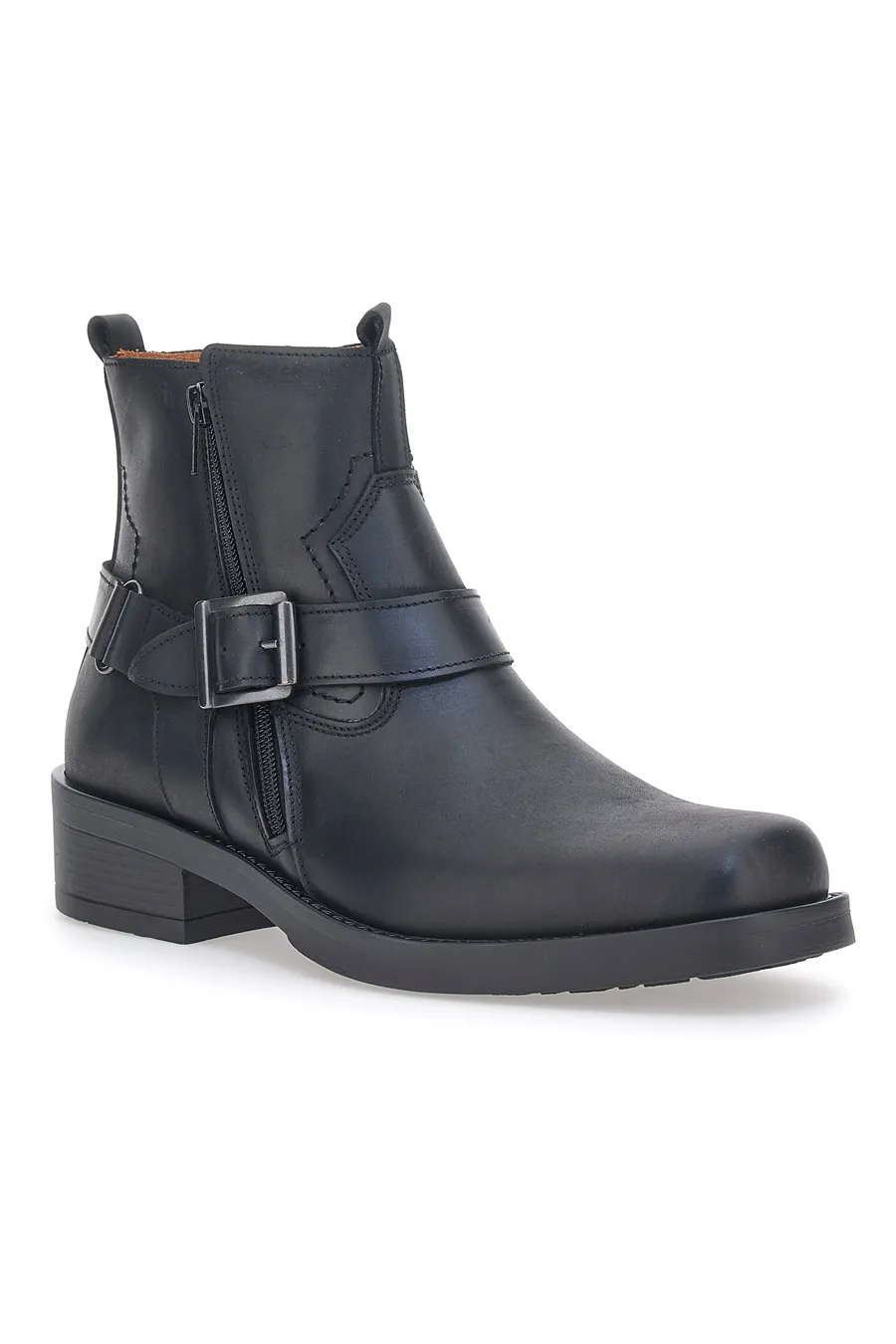 Stivaletti Neri Out Put 590062 Vera Pelle