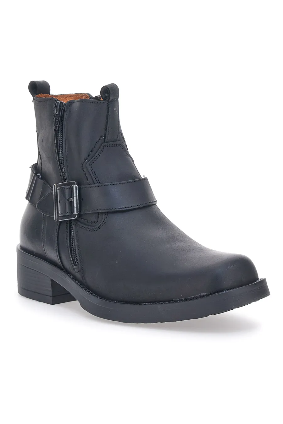 Stivaletti Neri Out Put 590062 Vera Pelle