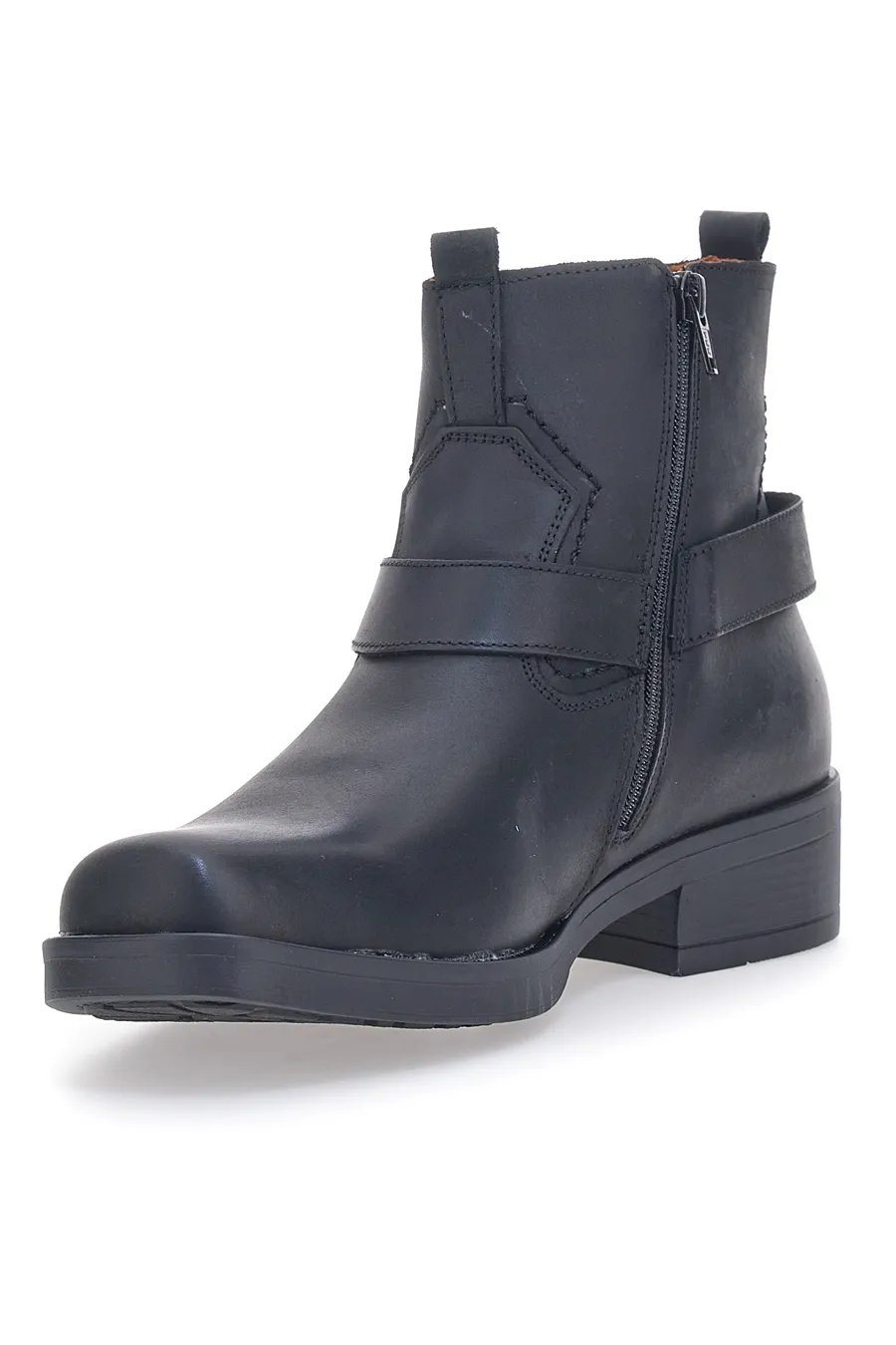 Stivaletti Neri Out Put 590062 Vera Pelle