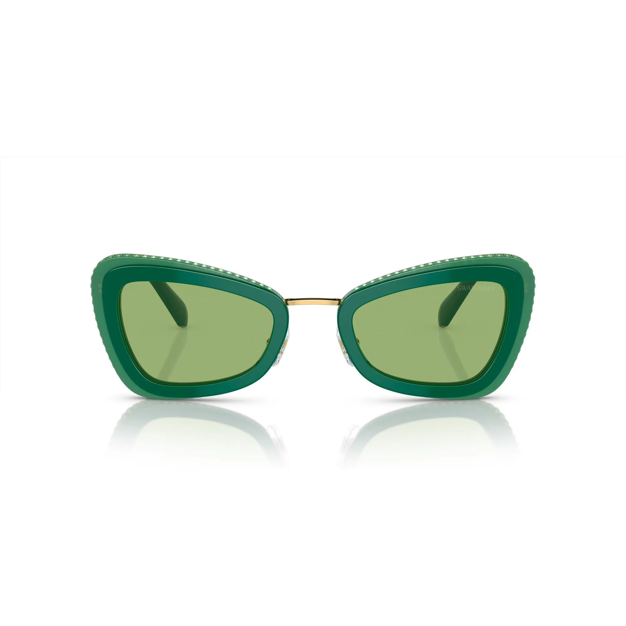   Swarovski SK 6012 - 1014/2 Verde | Occhiale Da Sole Donna 