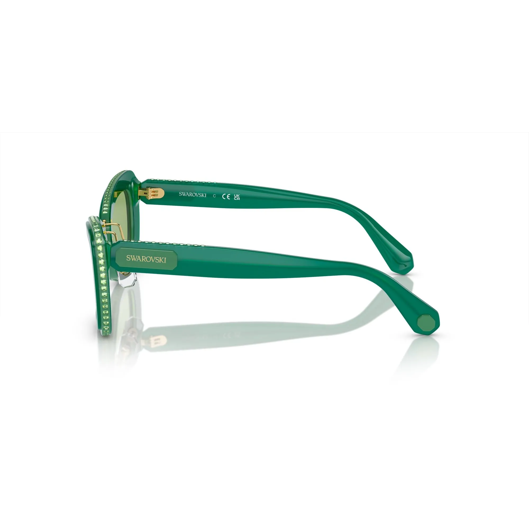   Swarovski SK 6012 - 1014/2 Verde | Occhiale Da Sole Donna 