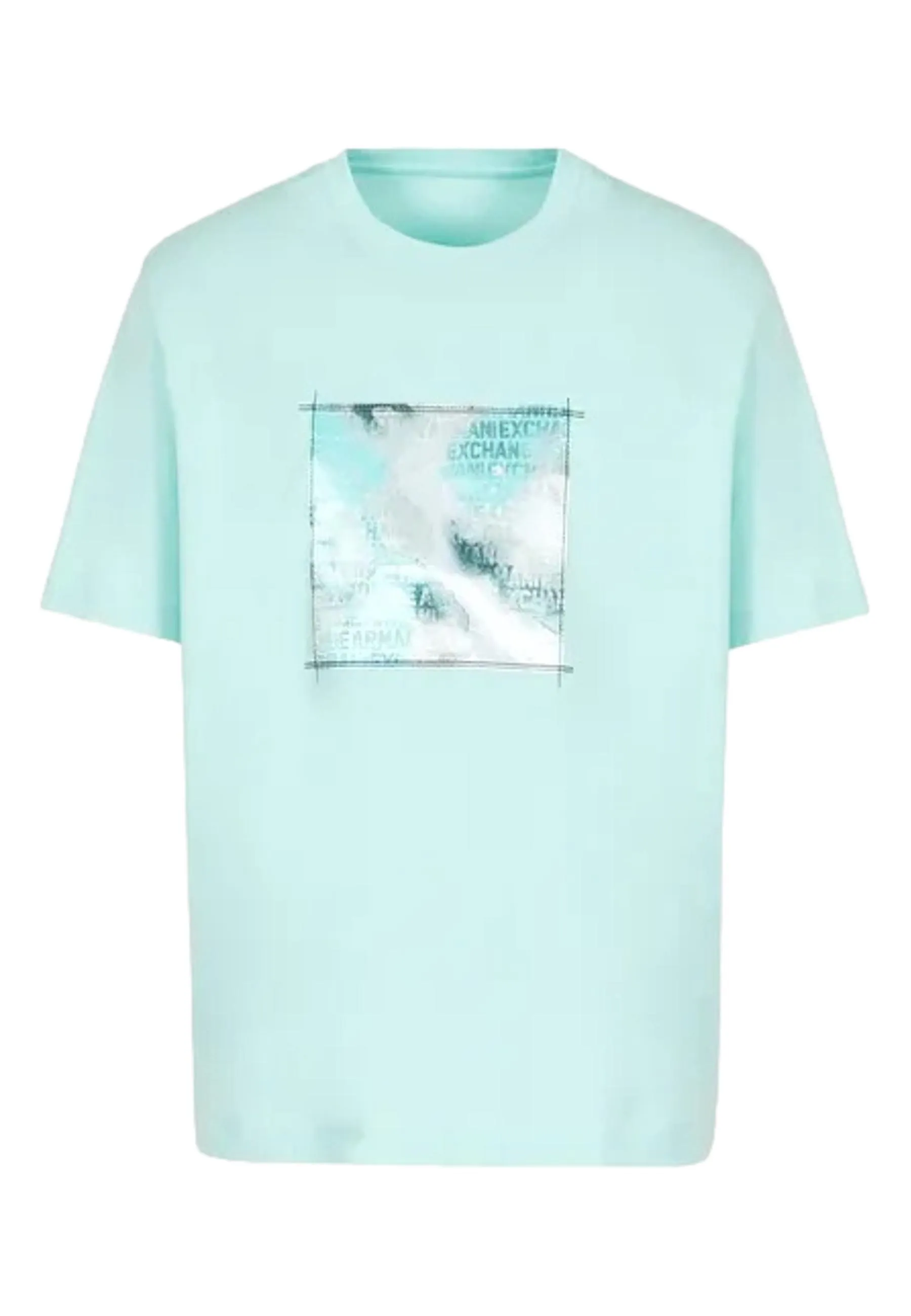 T-shirt regular fit con stampa fotografic