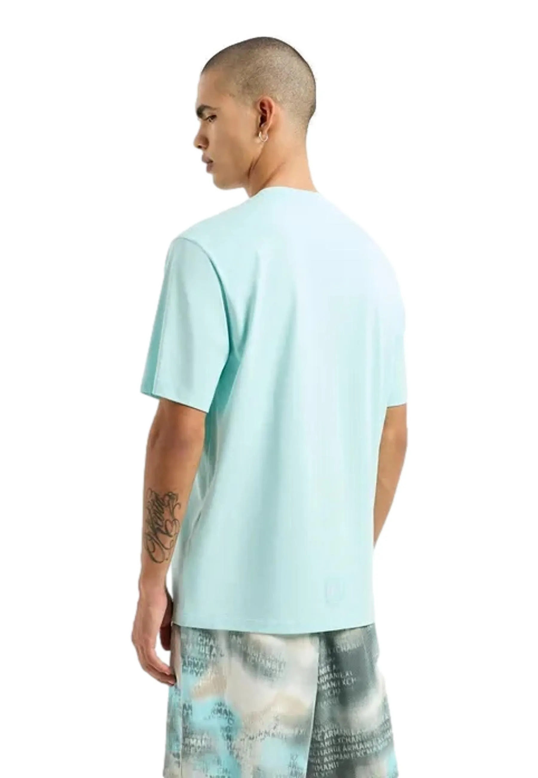 T-shirt regular fit con stampa fotografic