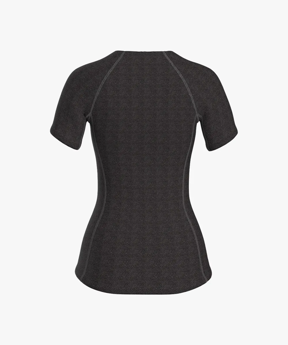 T-SHIRT V LADY NERO