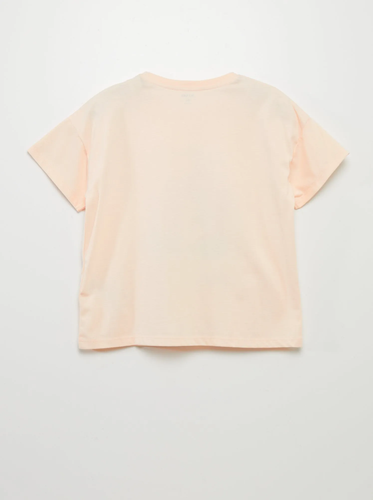 T-shirt vivace con maniche corte - ROSA
