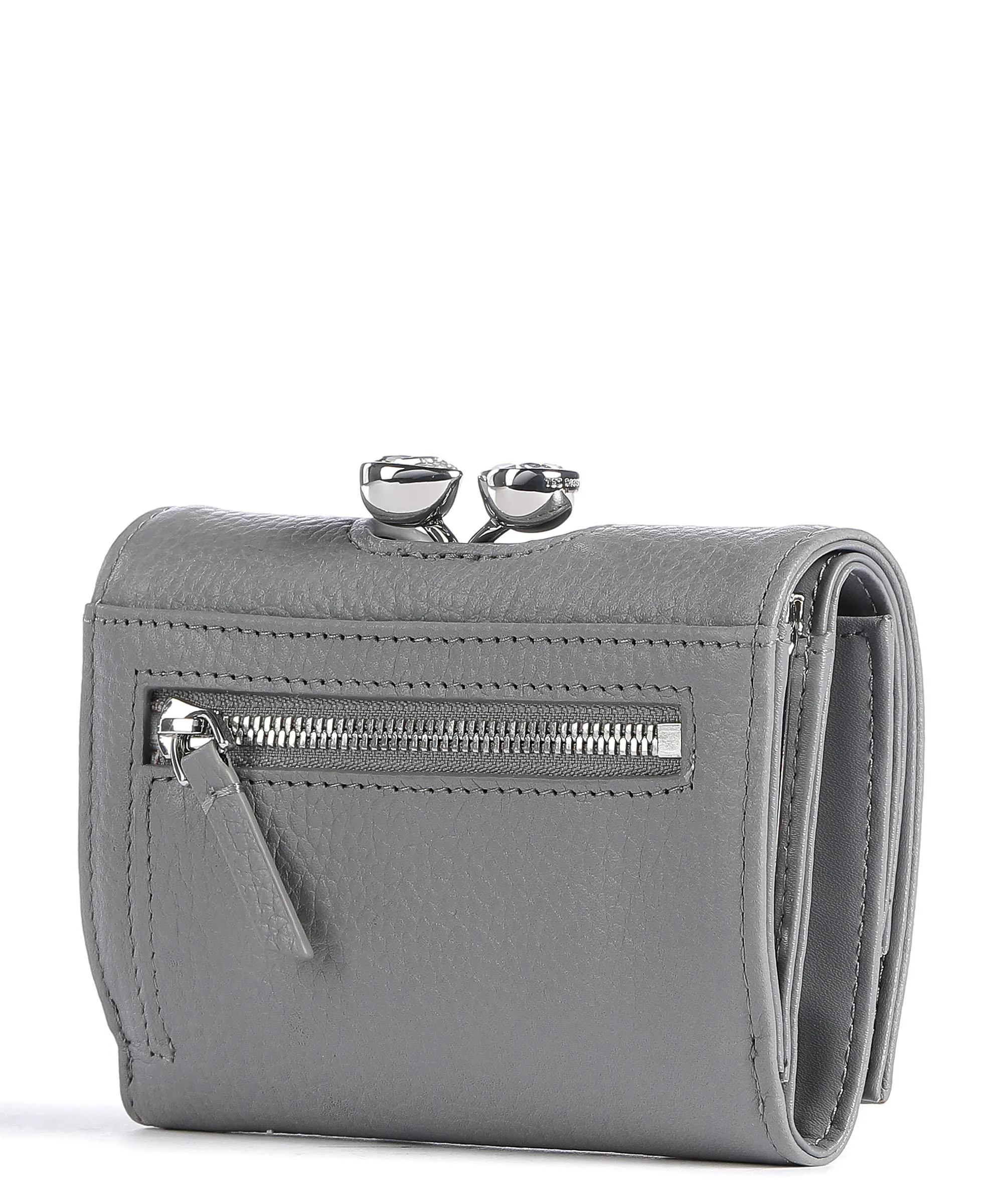  Ted Baker Alyesha Portafoglio pelle di vacchetta grana grigio  
