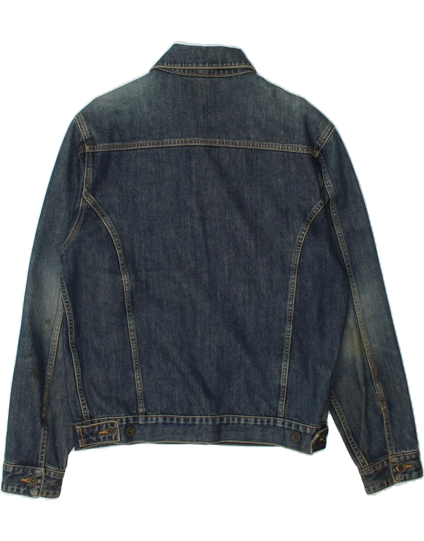 TED BAKER Mens Denim Jacket Size 4 Large Blue