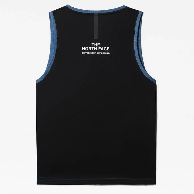 The North Face Canotta uomo Mountain Athletics NF0A5IEV5V9 banff blue dark heather-black