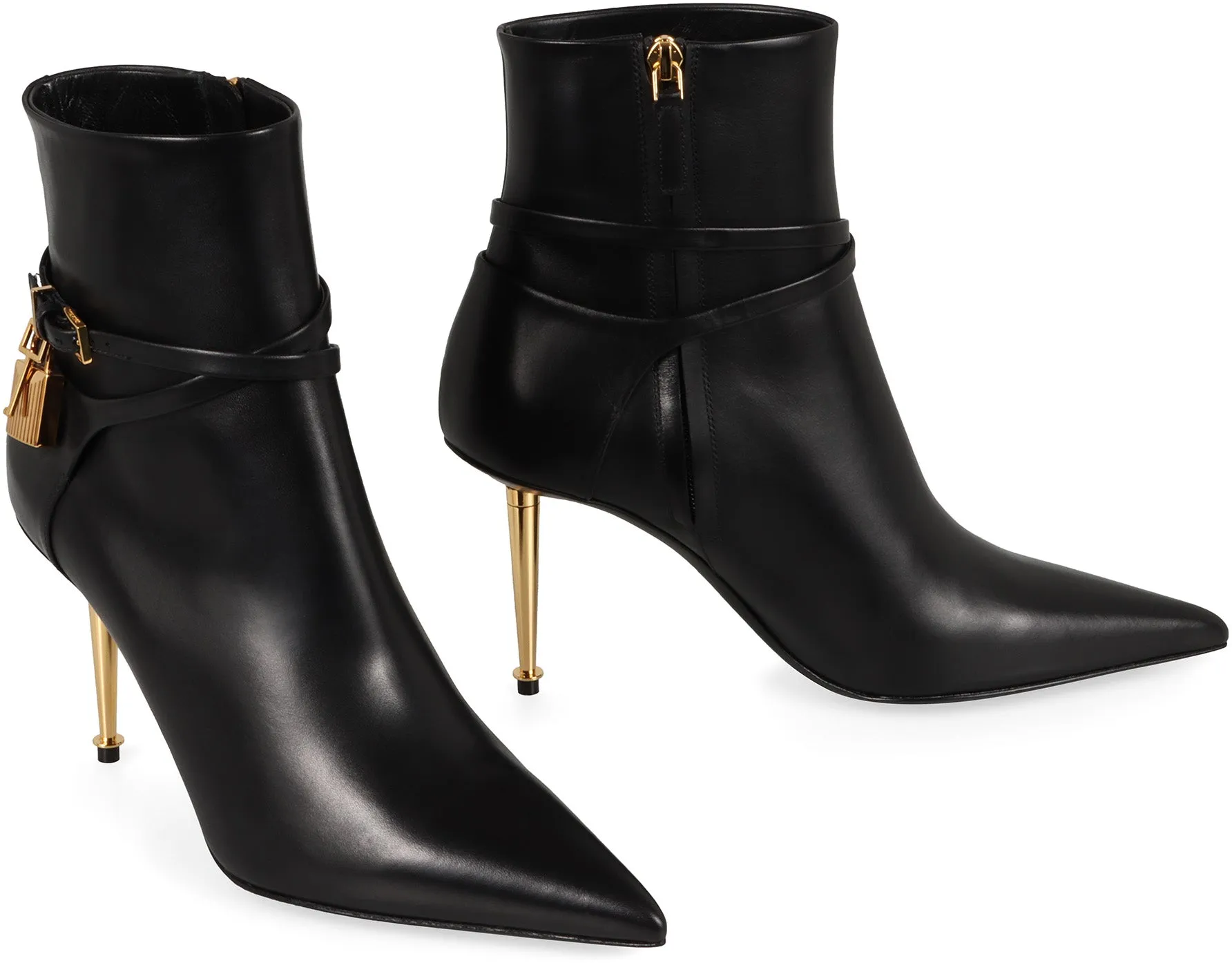 Tom Ford Stivaletti a punta in pelle