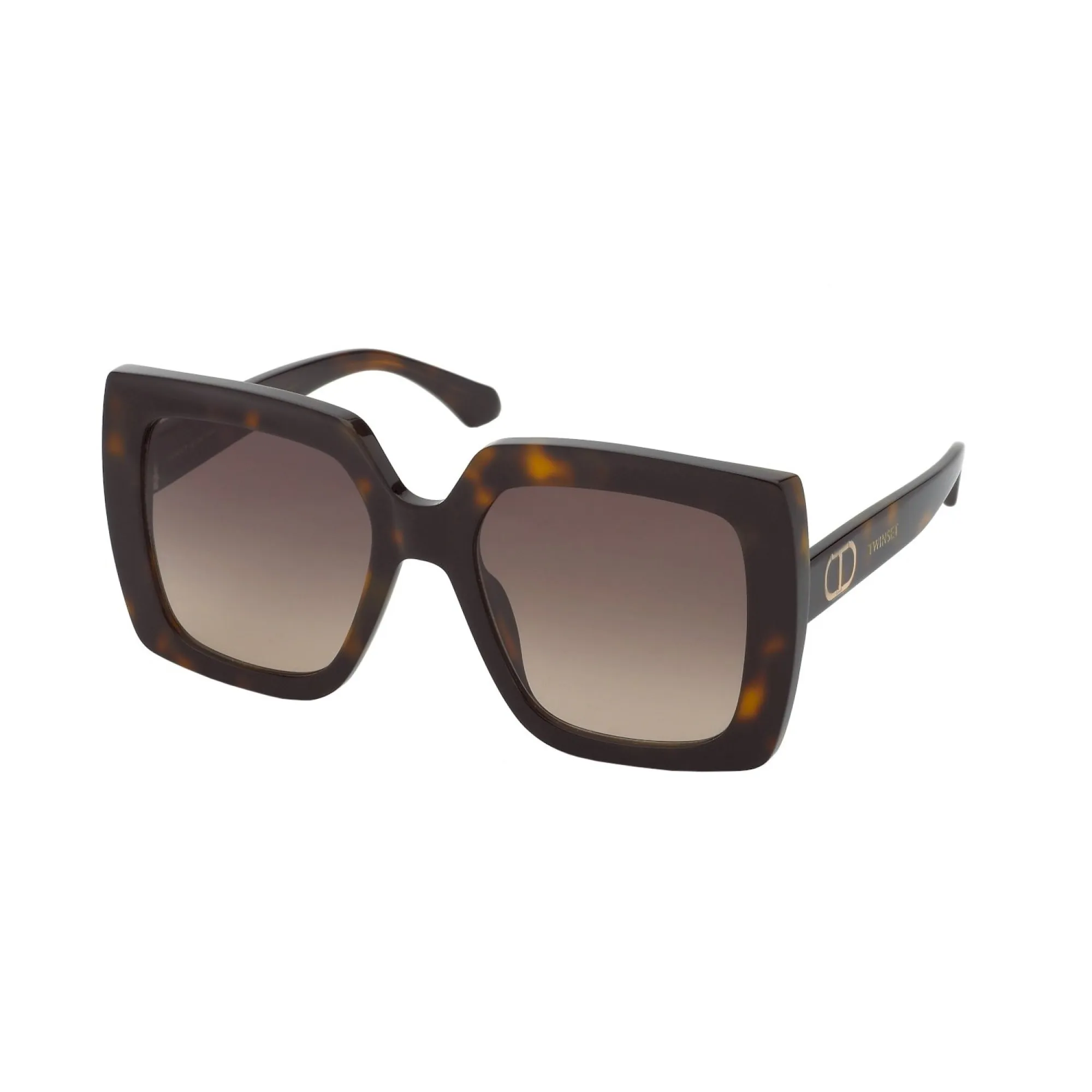   Twinset STW018 - 0752 Avana Scuro Lucido | Occhiale Da Sole Donna 