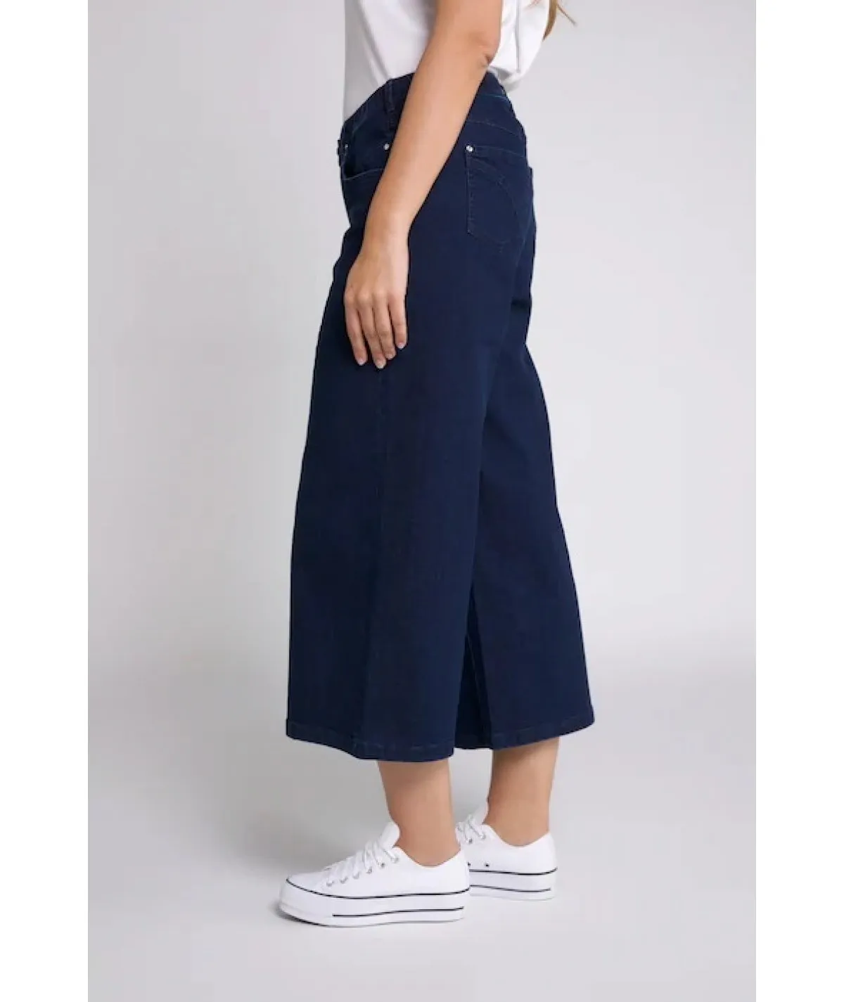 ULLA POPKEN JEANS CULOTTE CURVY PER DONNA E RAGAZZA TAGLIE COMODE