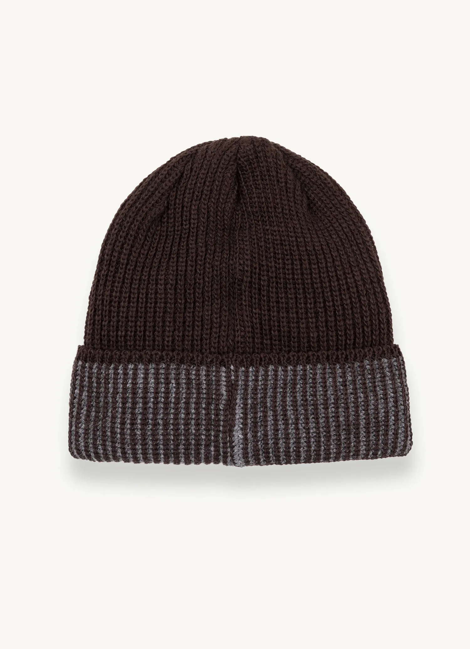Unisex two-tone hat with vanisè effect