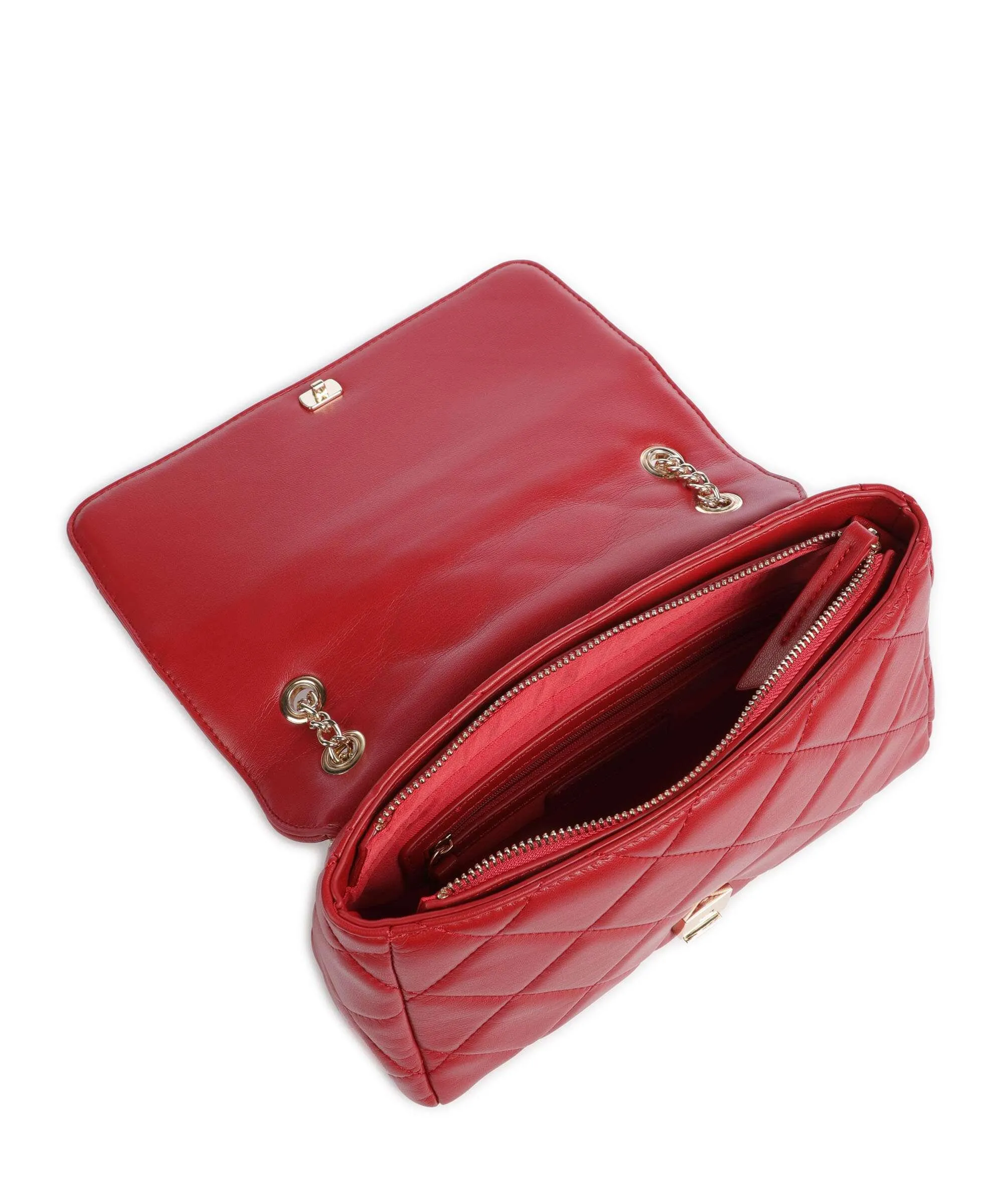  Valentino Bags Ada Borsa a spalla pelle sintetica rosso  