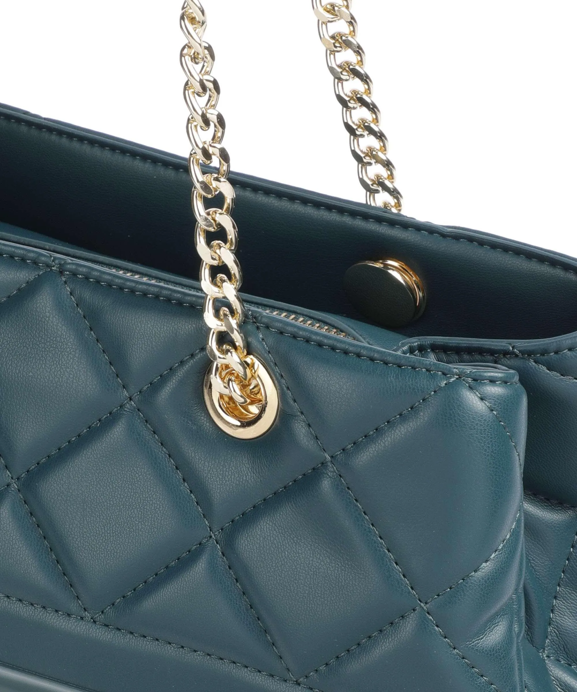  Valentino Bags Ada Borsa shopper pelle sintetica petrol  