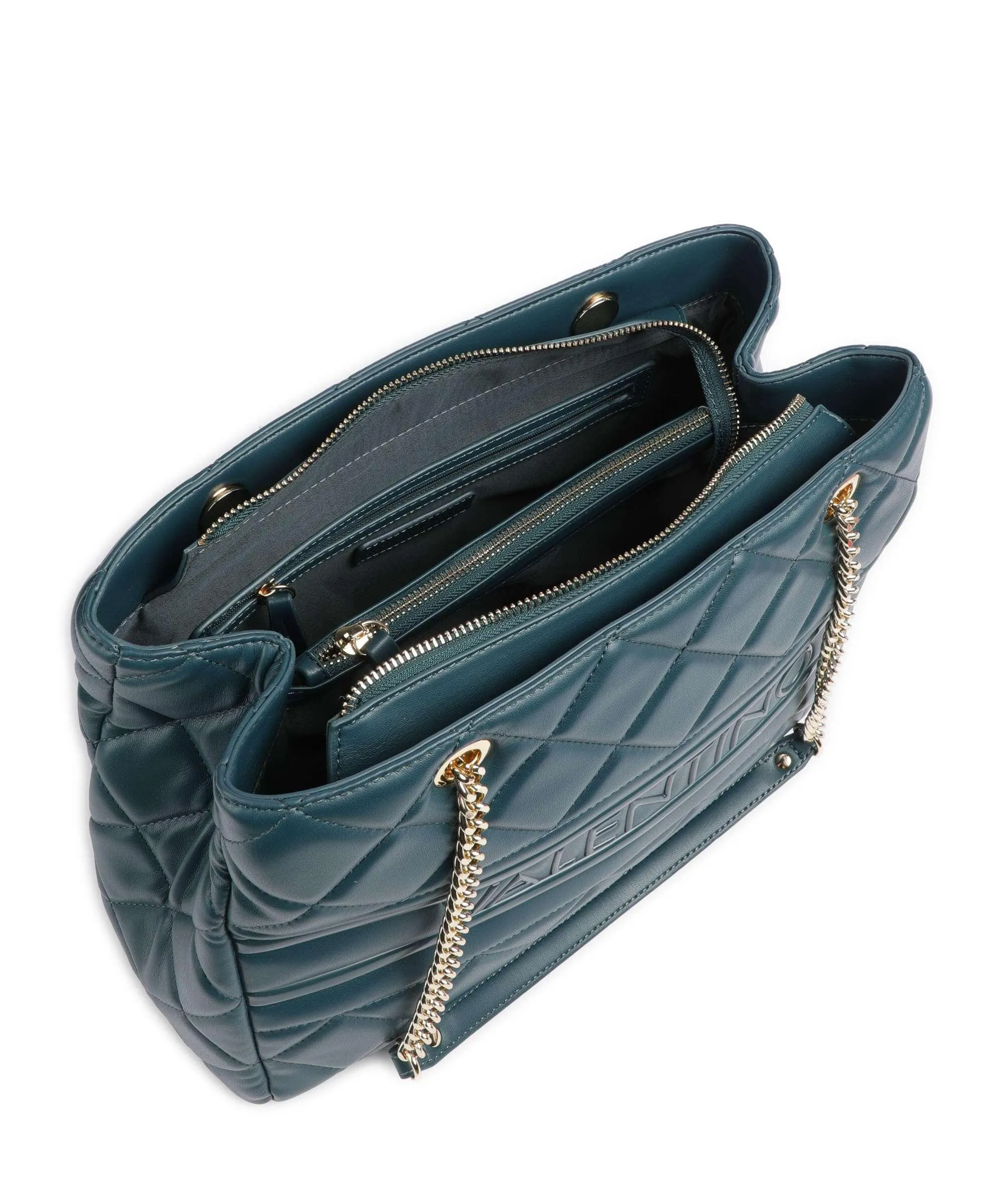  Valentino Bags Ada Borsa shopper pelle sintetica petrol  