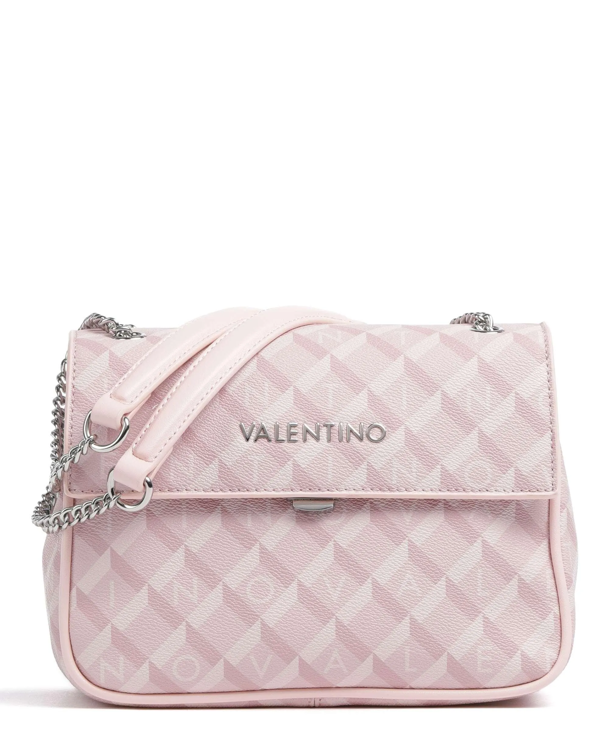  Valentino Bags Barrio Borsa a spalla pelle sintetica rosa  
