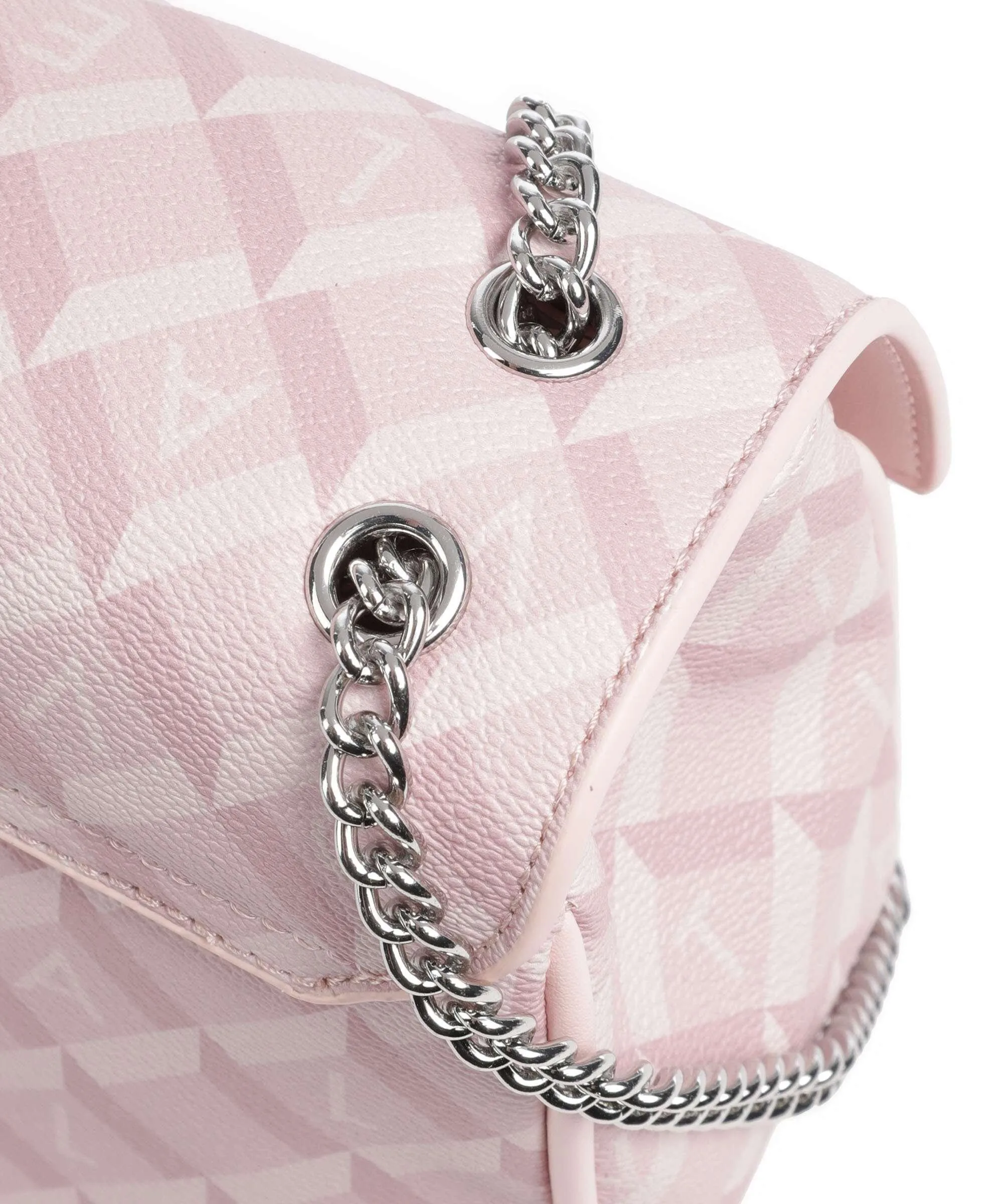  Valentino Bags Barrio Borsa a spalla pelle sintetica rosa  