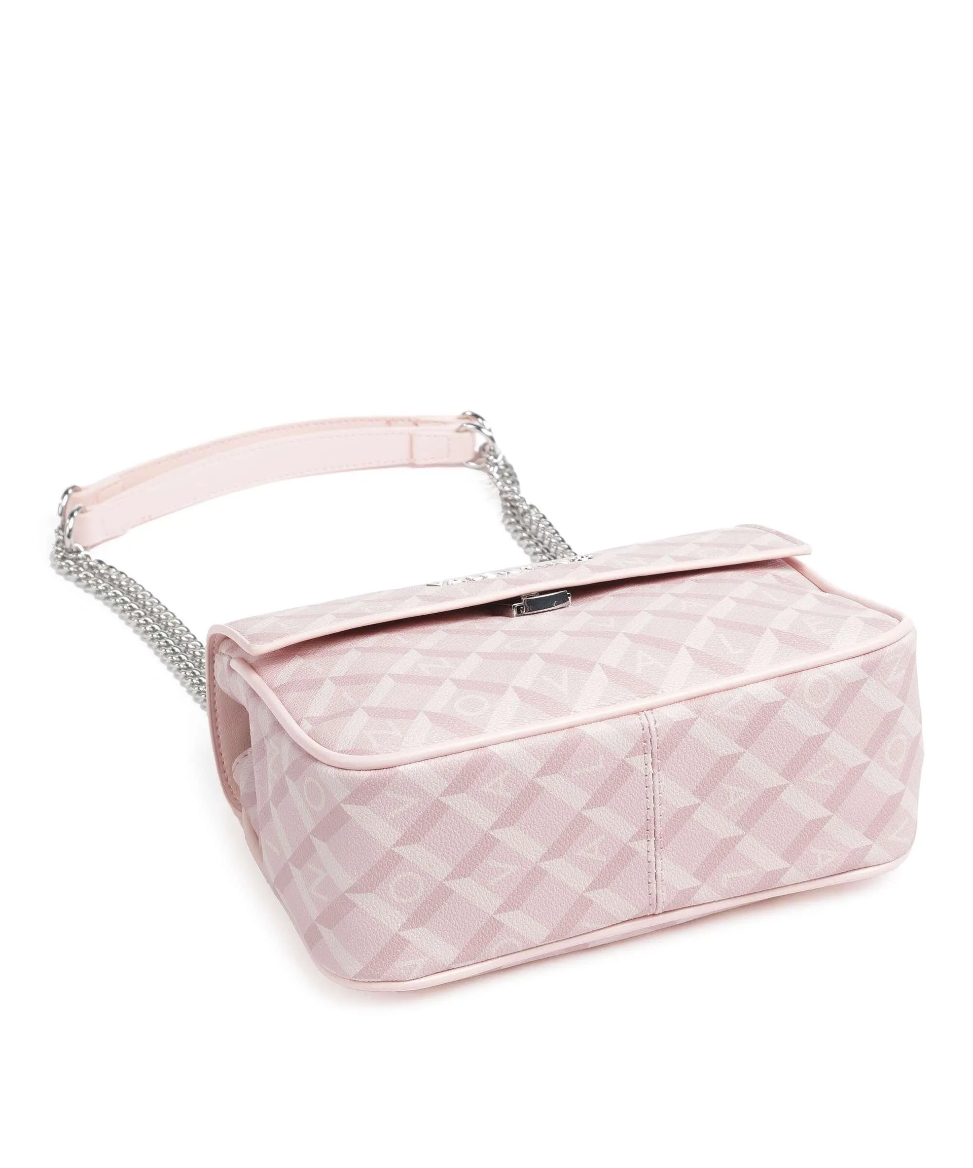  Valentino Bags Barrio Borsa a spalla pelle sintetica rosa  