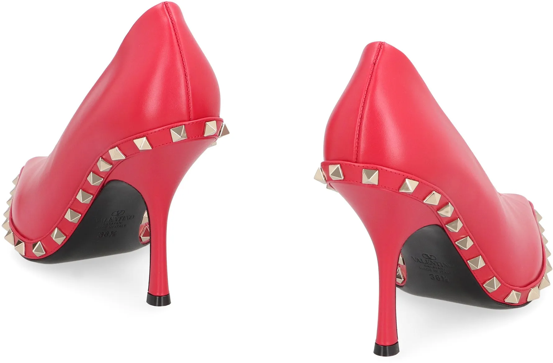 Valentino Valentino Garavani - Décolleté Rockstud in pelle