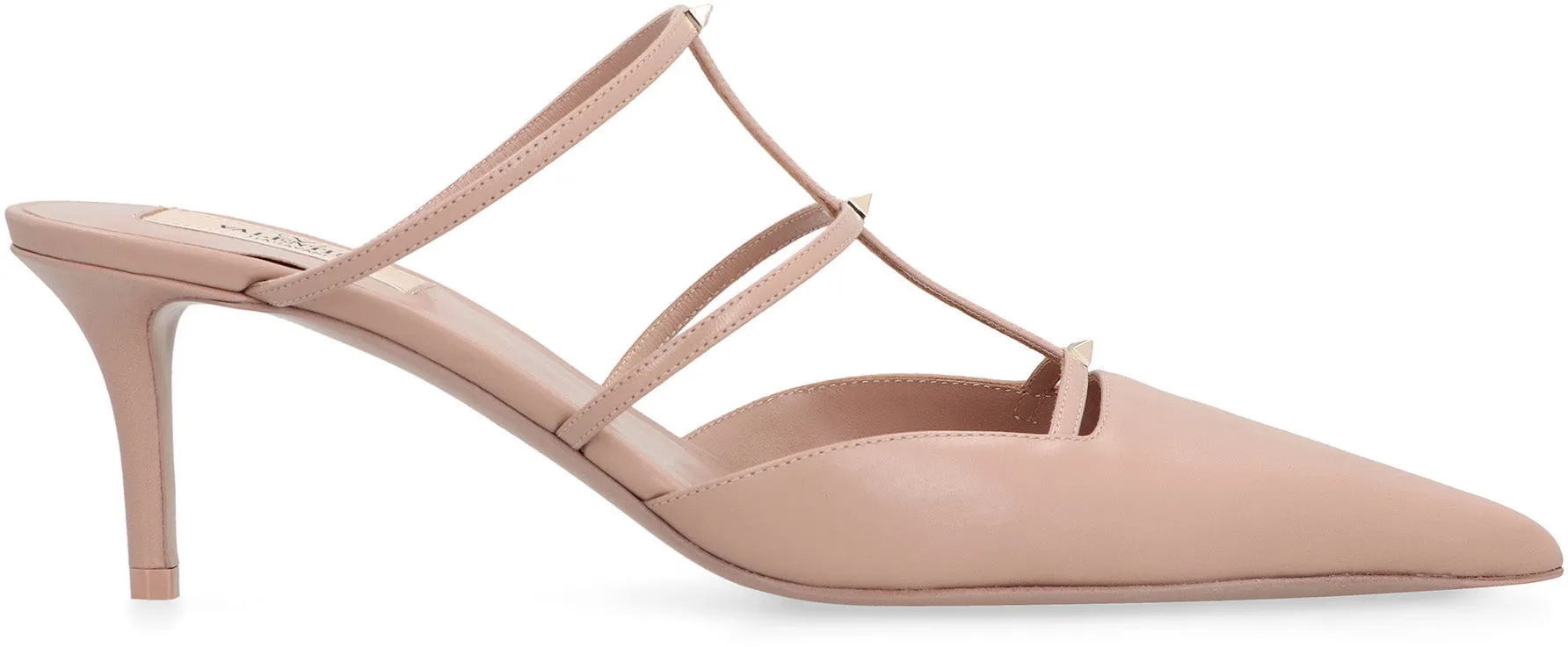 Valentino Valentino Garavani - Mules Rockstud Wispy in pelle