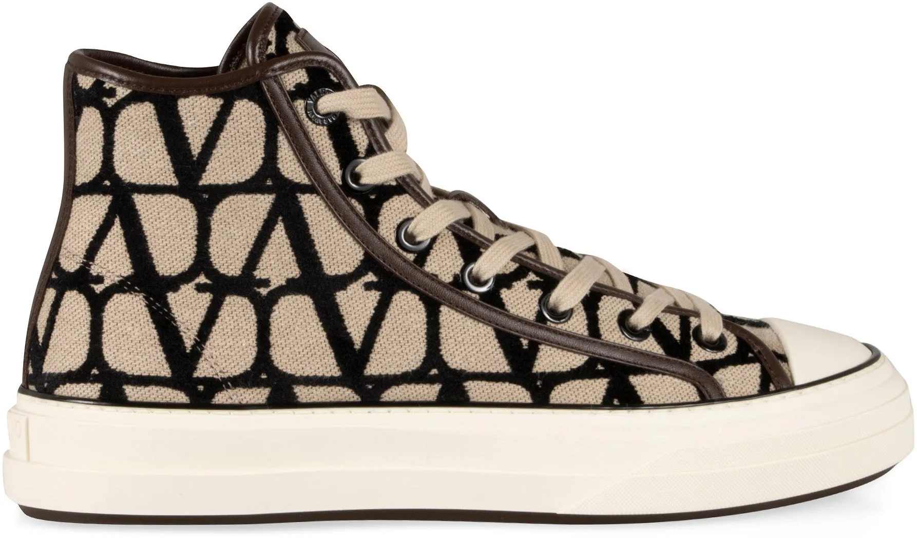 Valentino Valentino Garavani - Sneakers high-top Totaloop in tessuto