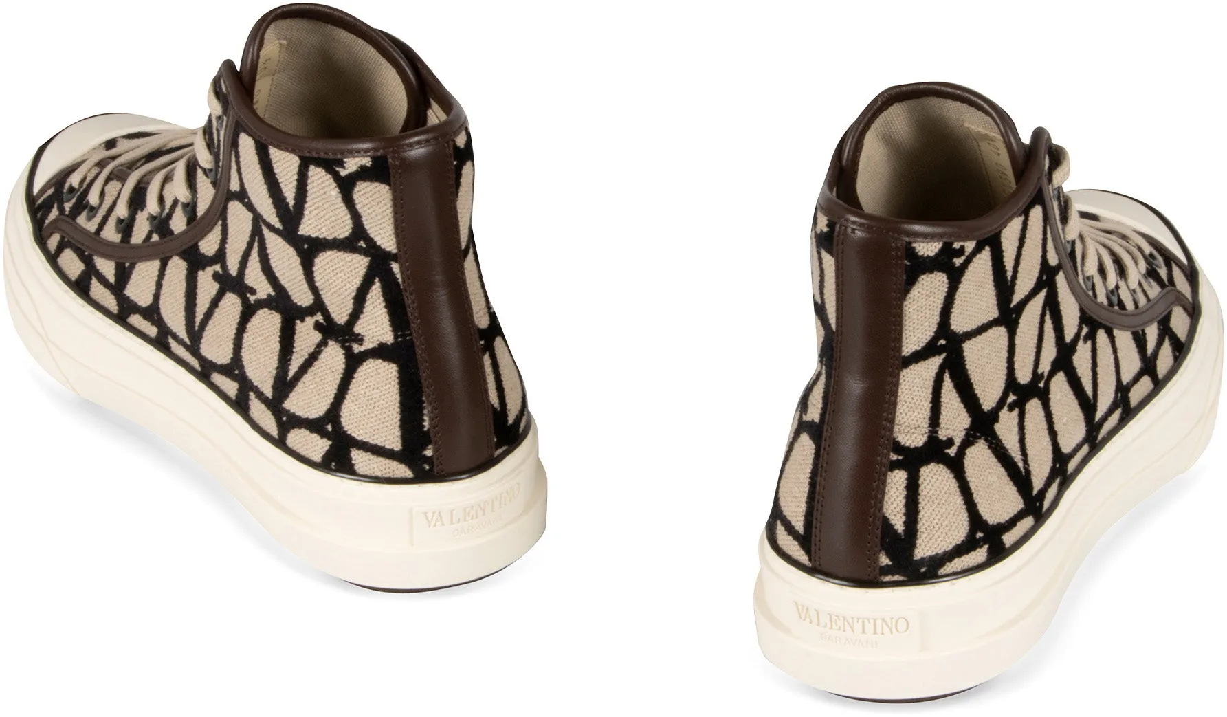 Valentino Valentino Garavani - Sneakers high-top Totaloop in tessuto