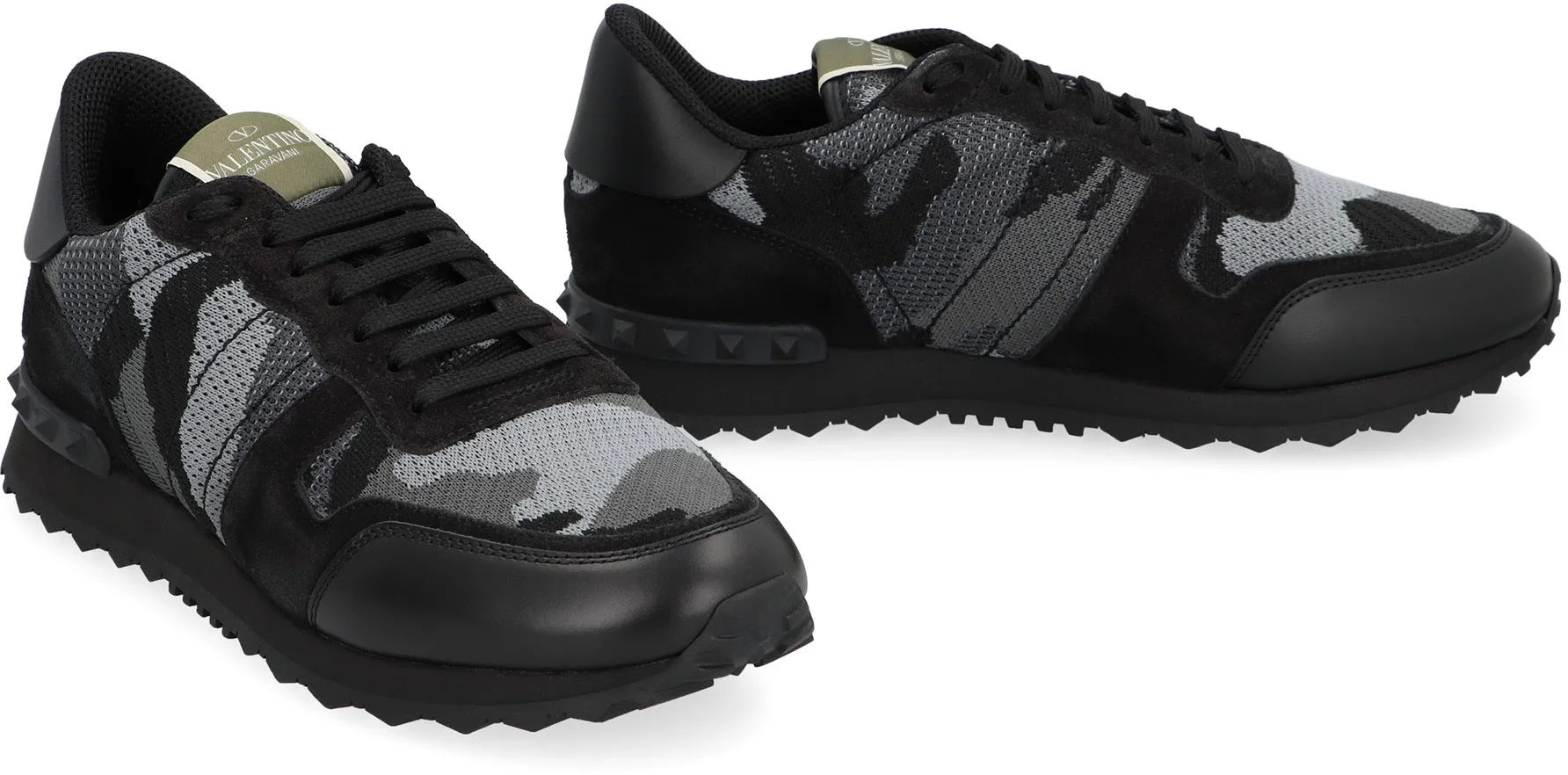Valentino Valentino Garavani - Sneakers low-top Rockrunner Camouflage