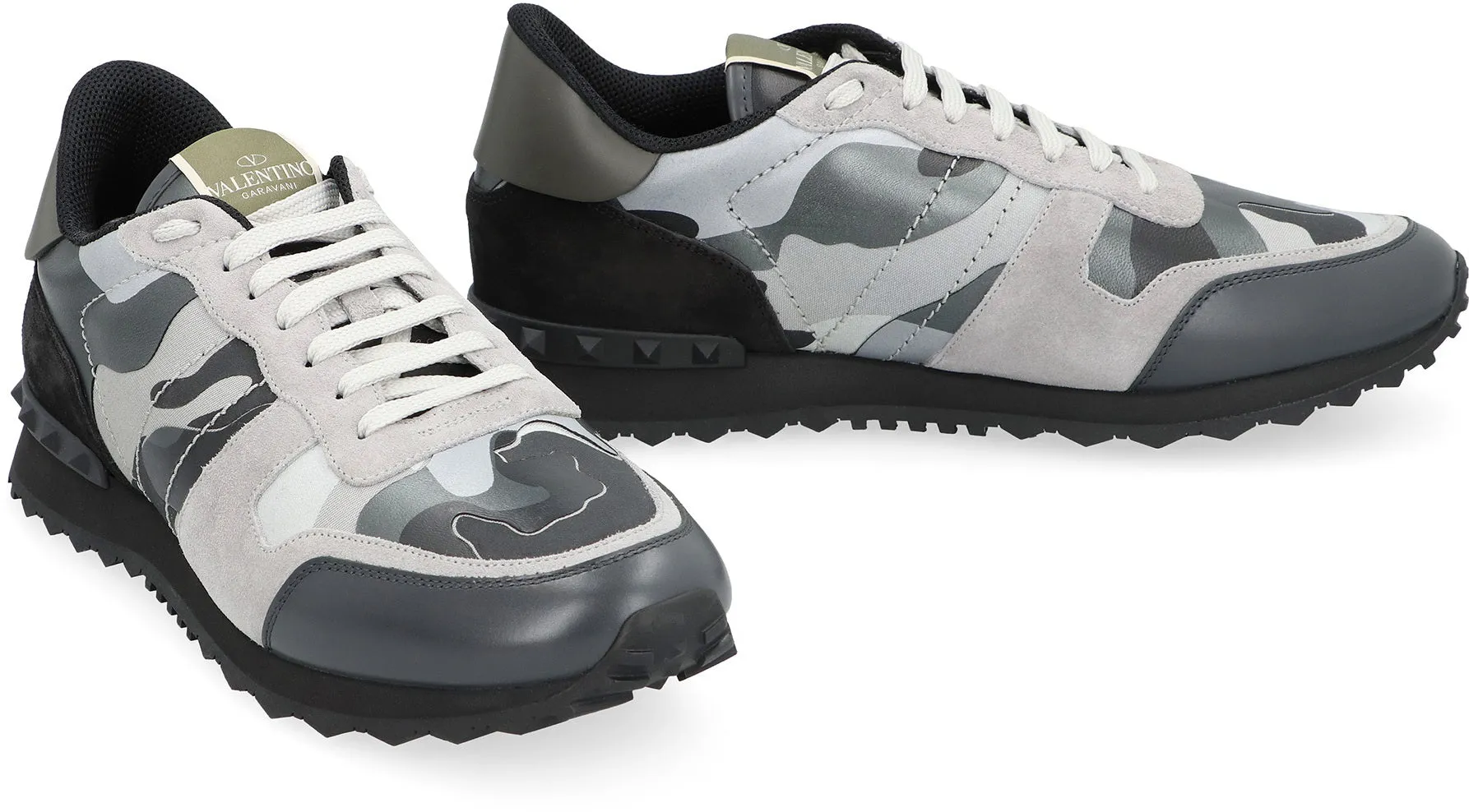 Valentino Valentino Garavani - Sneakers Rockrunner con motivo camouflage