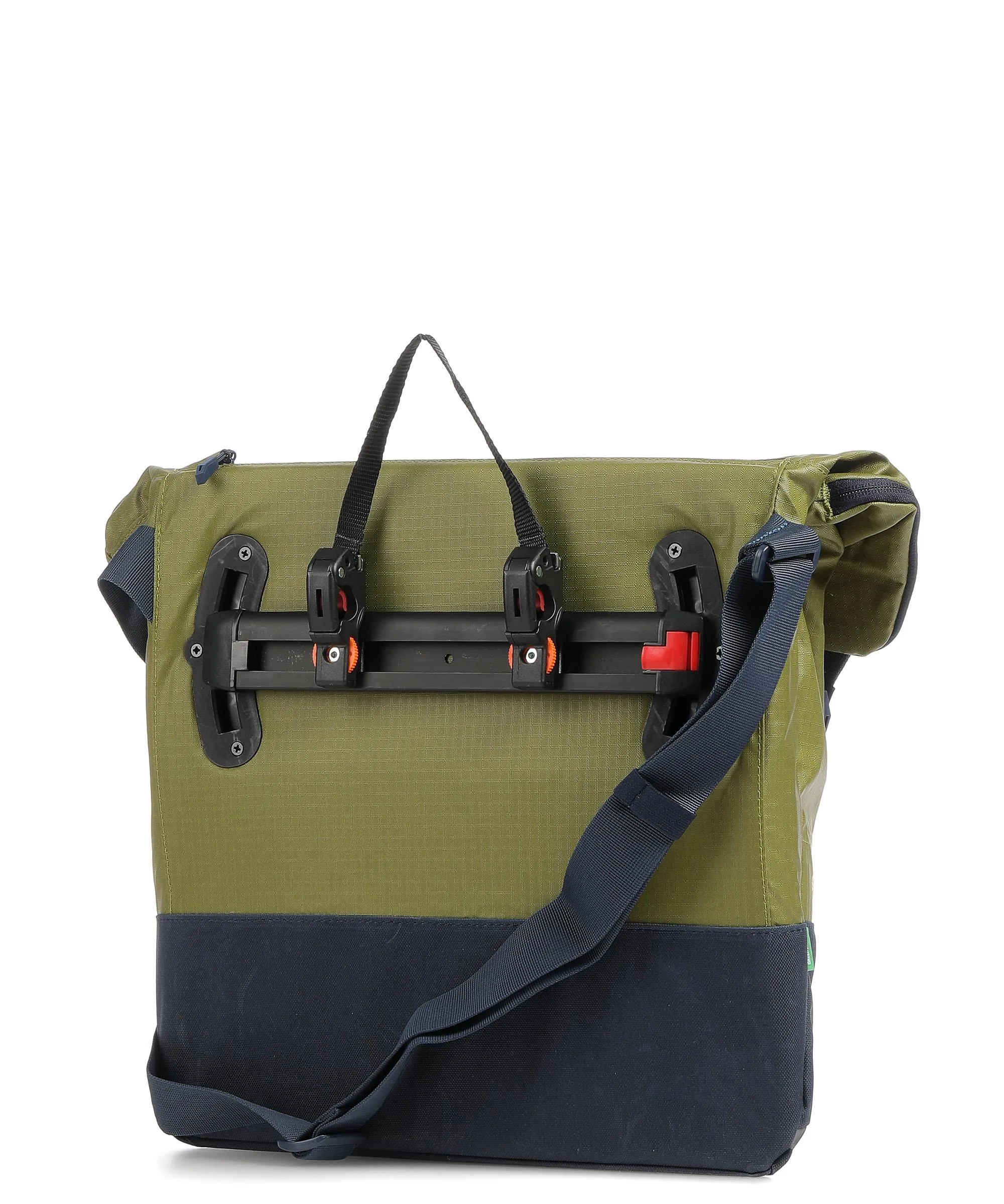 Vaude CityMe Bike Borsa per portapacchi 13″ poliammide, poliestere riciclato blu/verde  