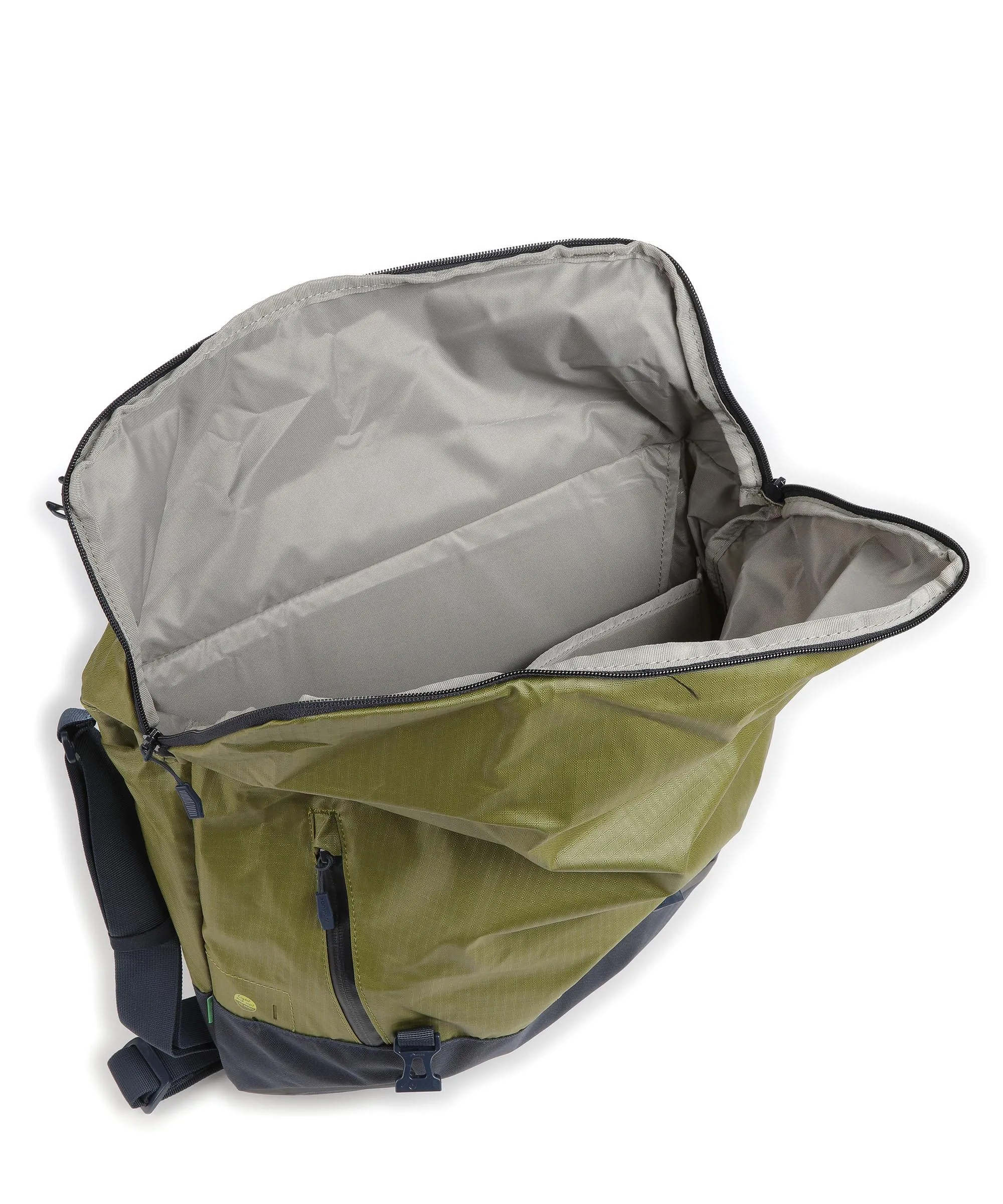  Vaude CityMe Bike Borsa per portapacchi 13″ poliammide, poliestere riciclato blu/verde  