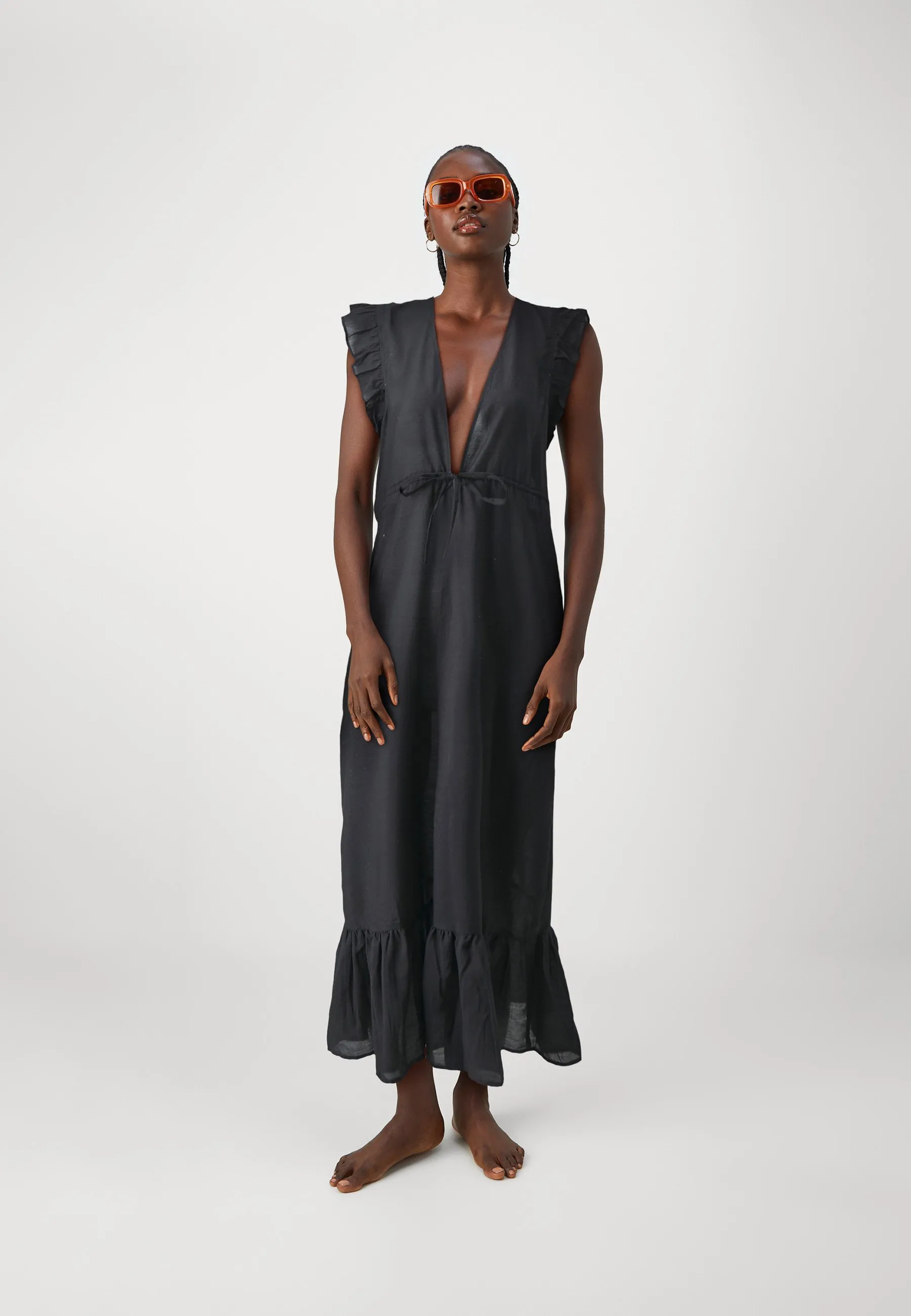 VMKAREN FLOUNCE BELT PONCHO - Accessorio da spiaggia