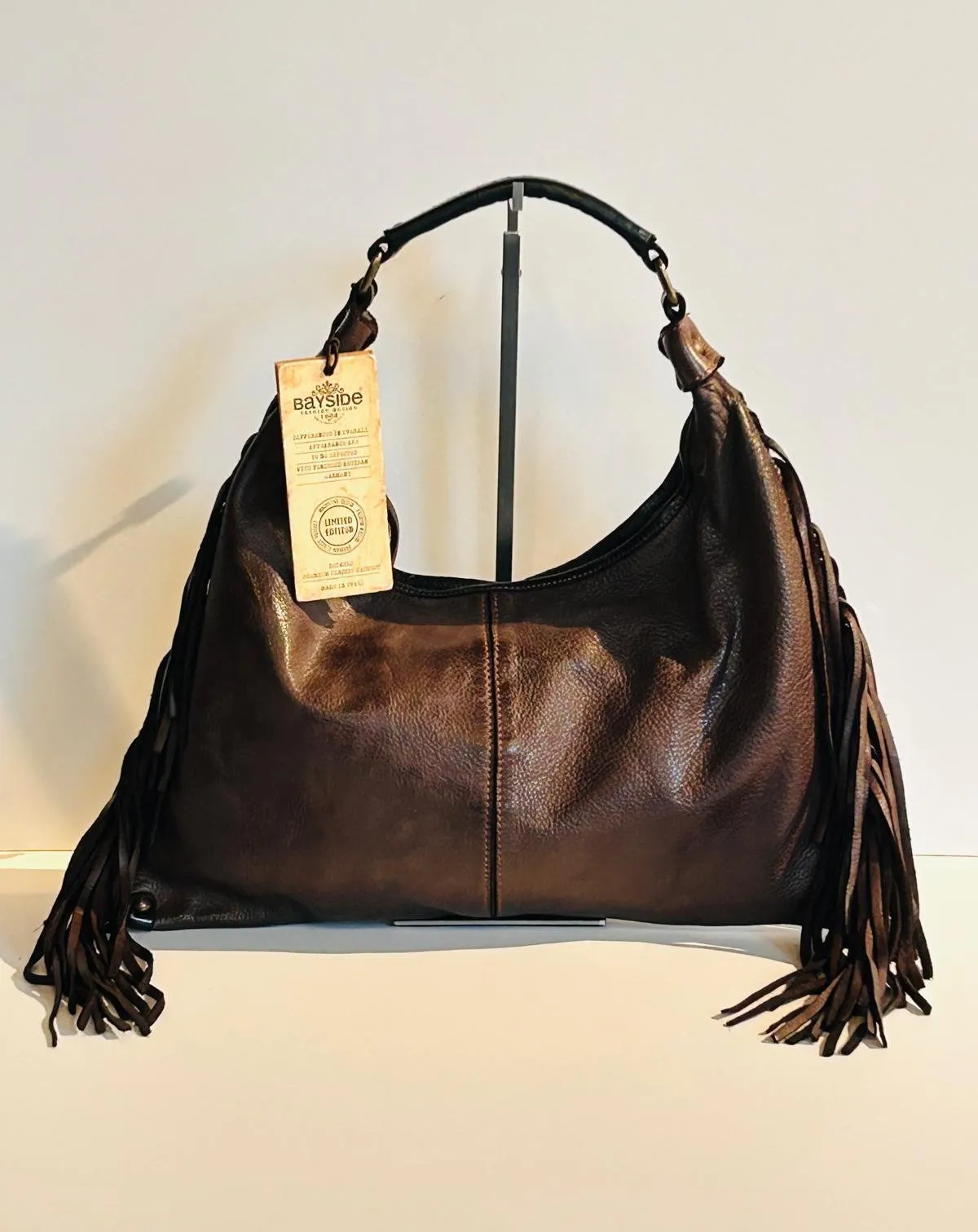 W4-771 Borsa Frange Testa Di Moro  