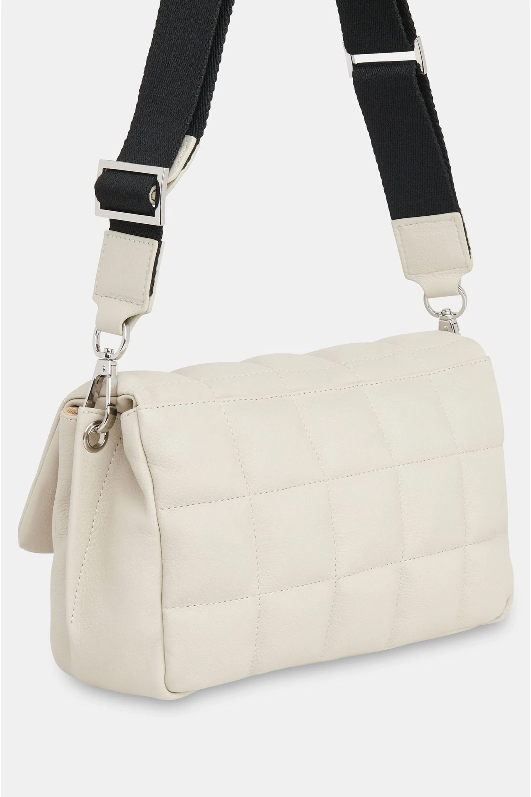 Whistles Cream - Ellis - Borsa a tracolla trapuntata