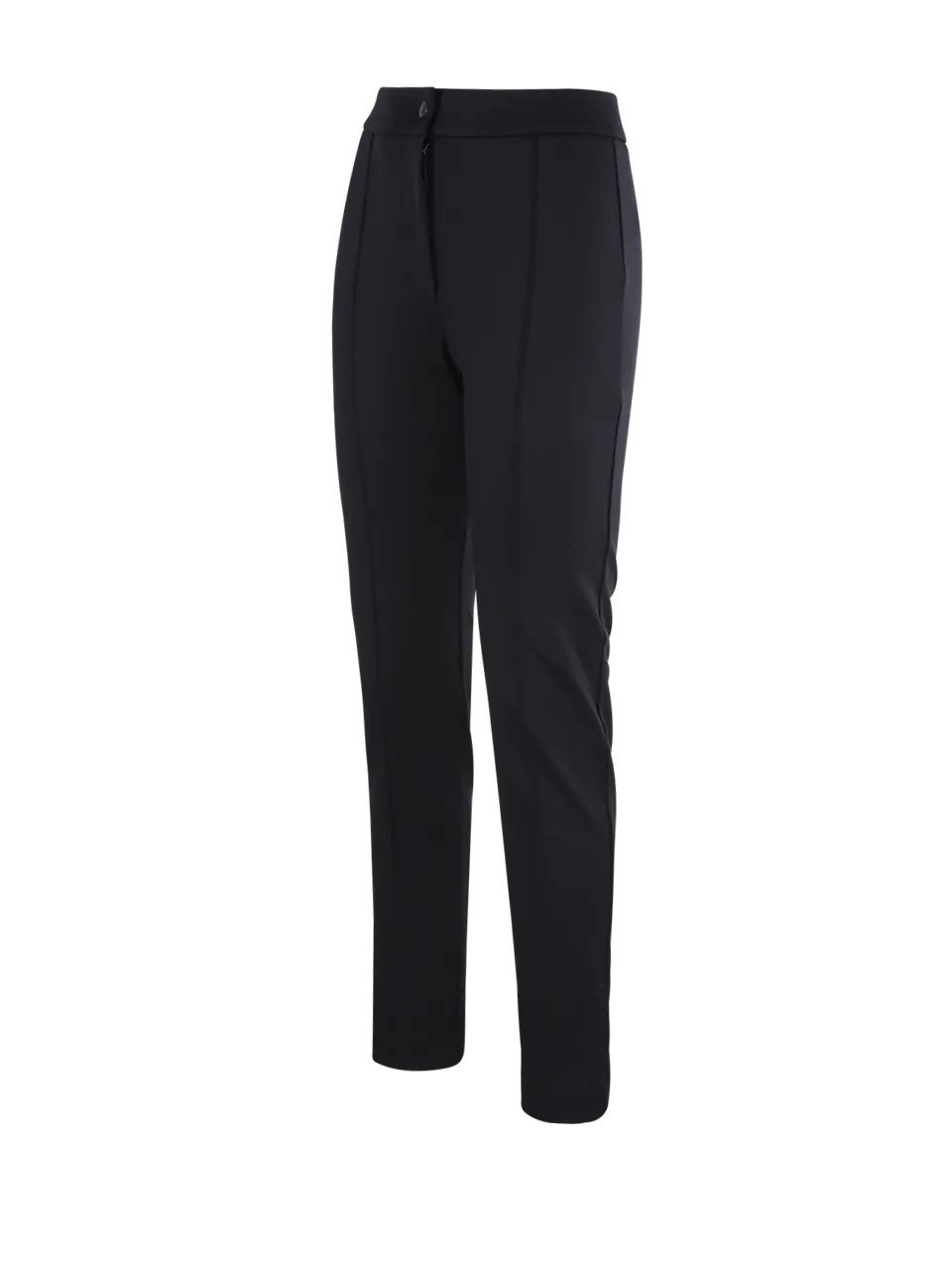 WOMAN MONCLER BLACK ELASTANE TROUSERS