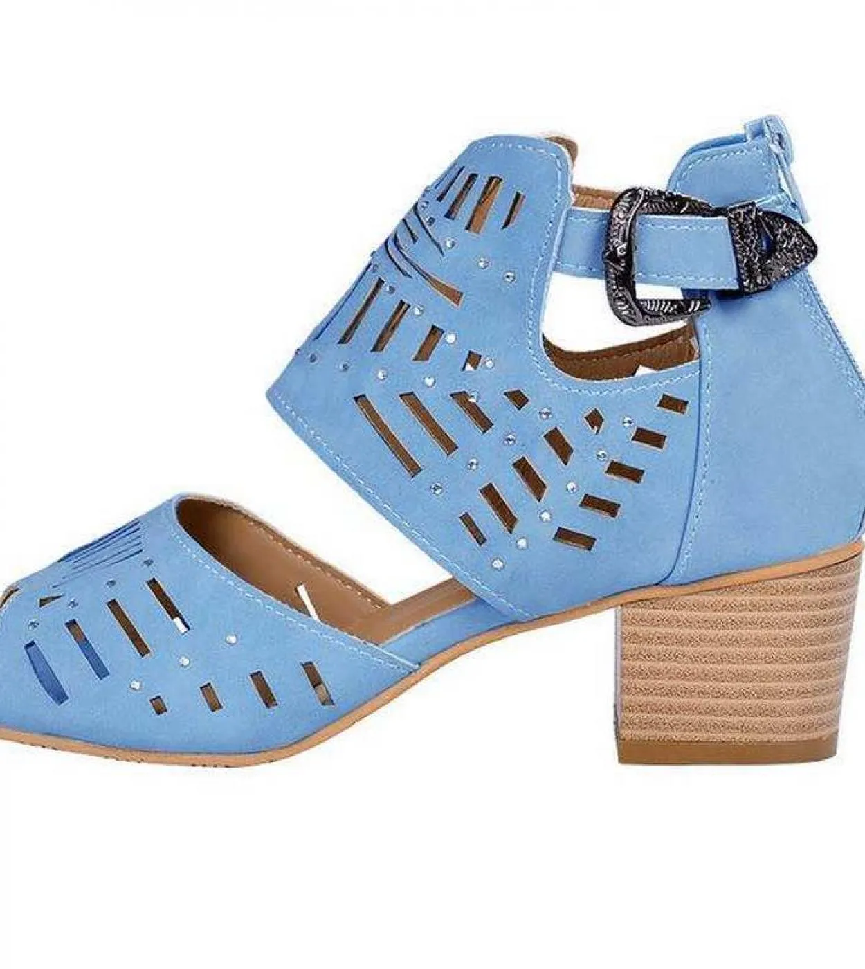 Womens Shoes Sandals  Gladiator Square Heel Sandal  Gladiator Peep Toe Platform  Womens Sandals