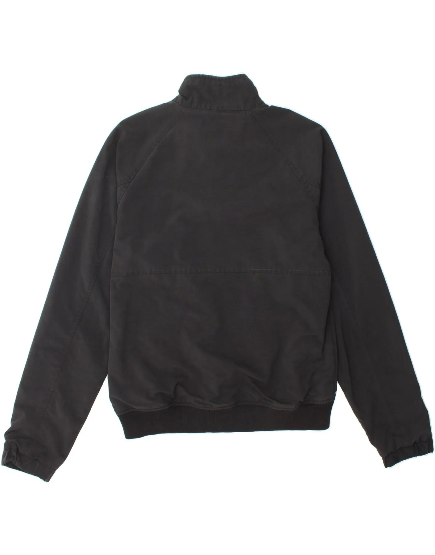 WOOLRICH Mens Bomber Jacket UK 40 Large Black Colourblock