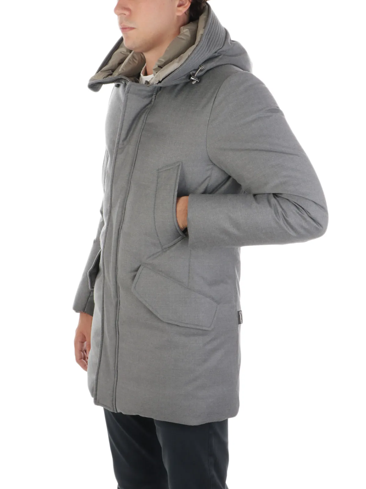 WOOLRICH ---------- Parka Uomo Luxe in Tessuto Loro Piana ---------