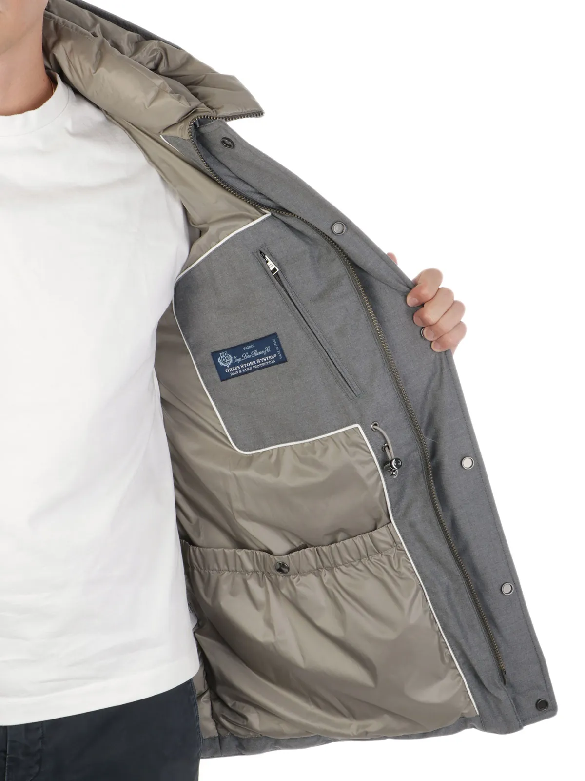 WOOLRICH ---------- Parka Uomo Luxe in Tessuto Loro Piana ---------