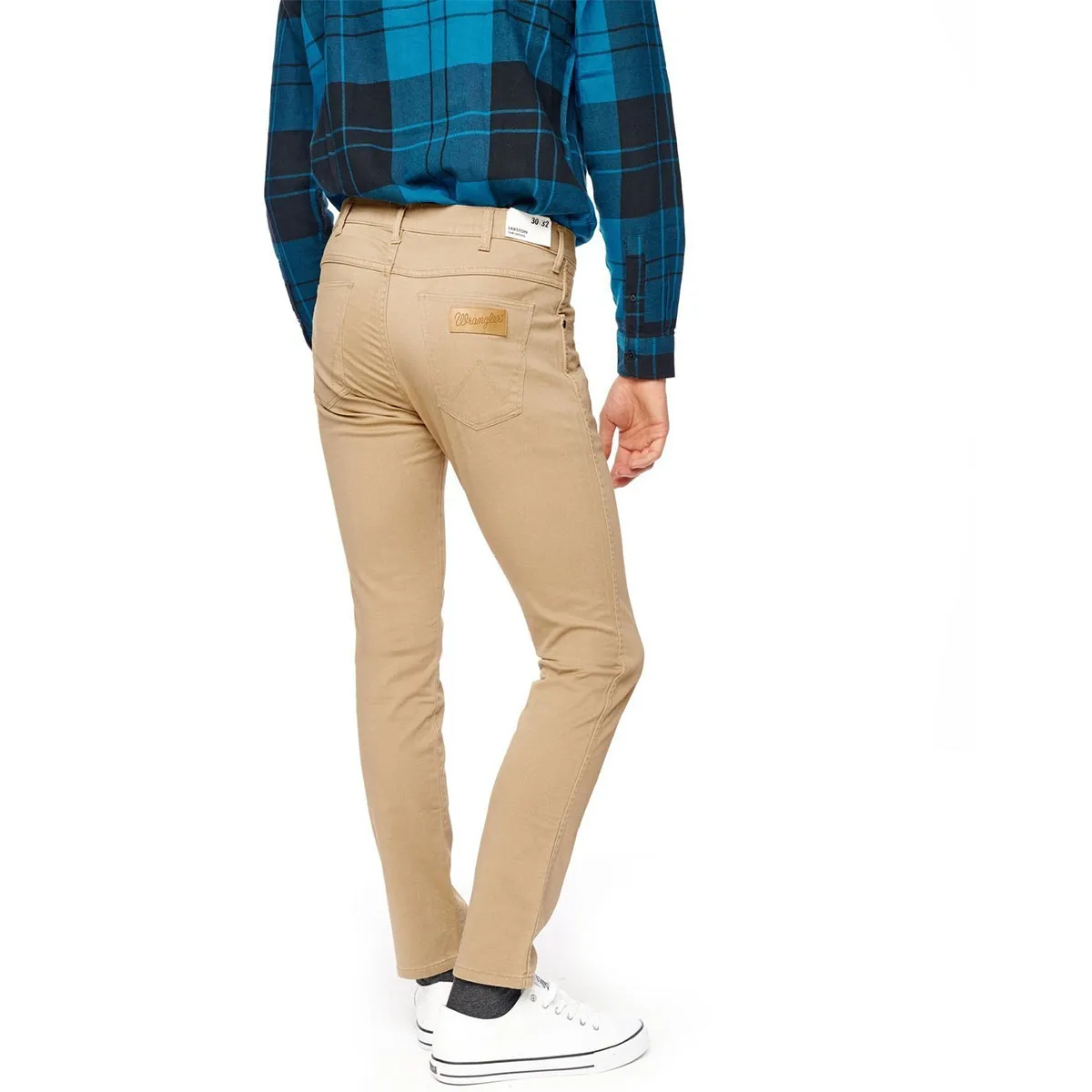 Wrangler pantaloni larston sand uomo beige